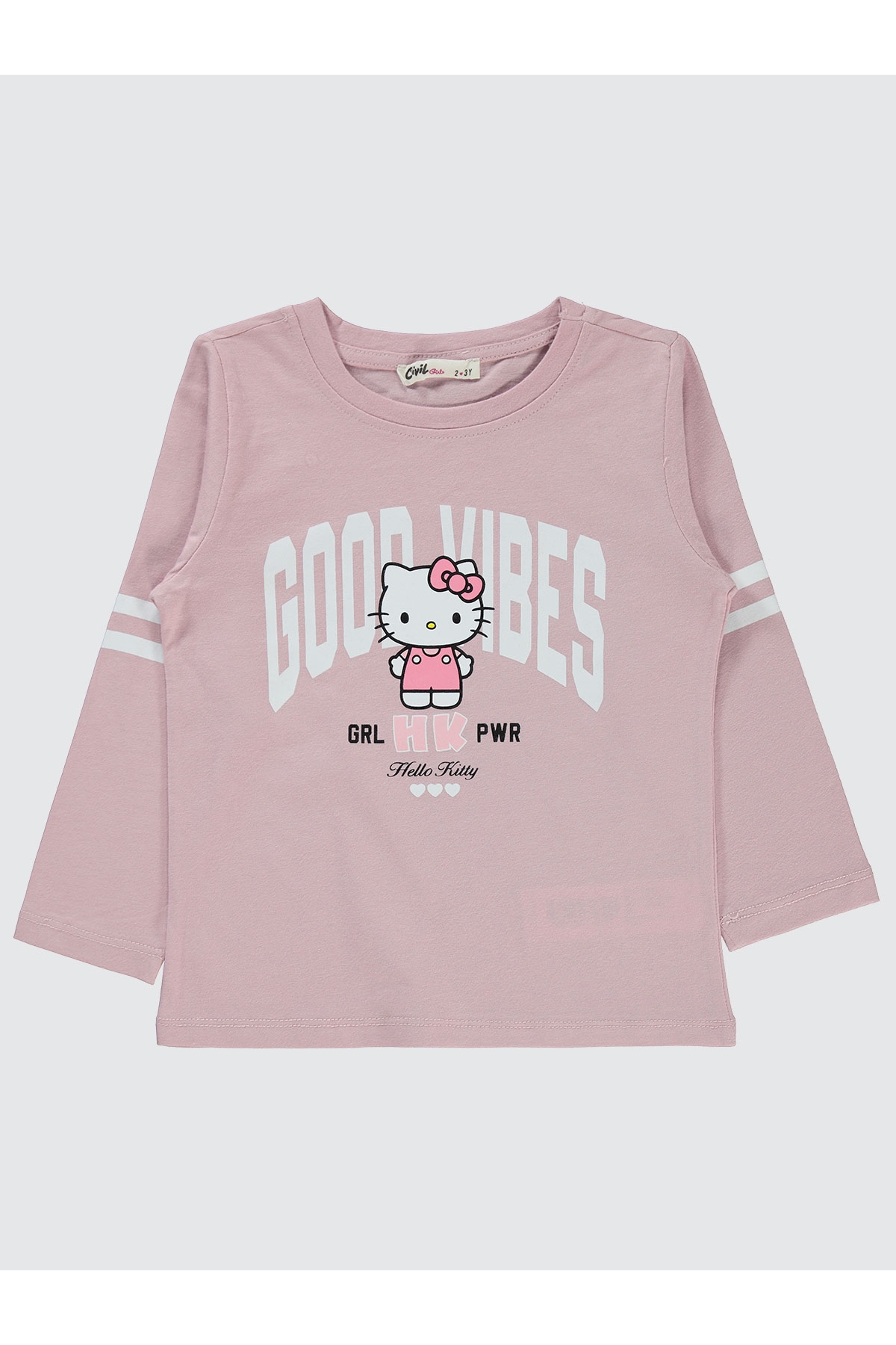 Kız Çocuk Sweatshirt 2-5 Yaş Pembe