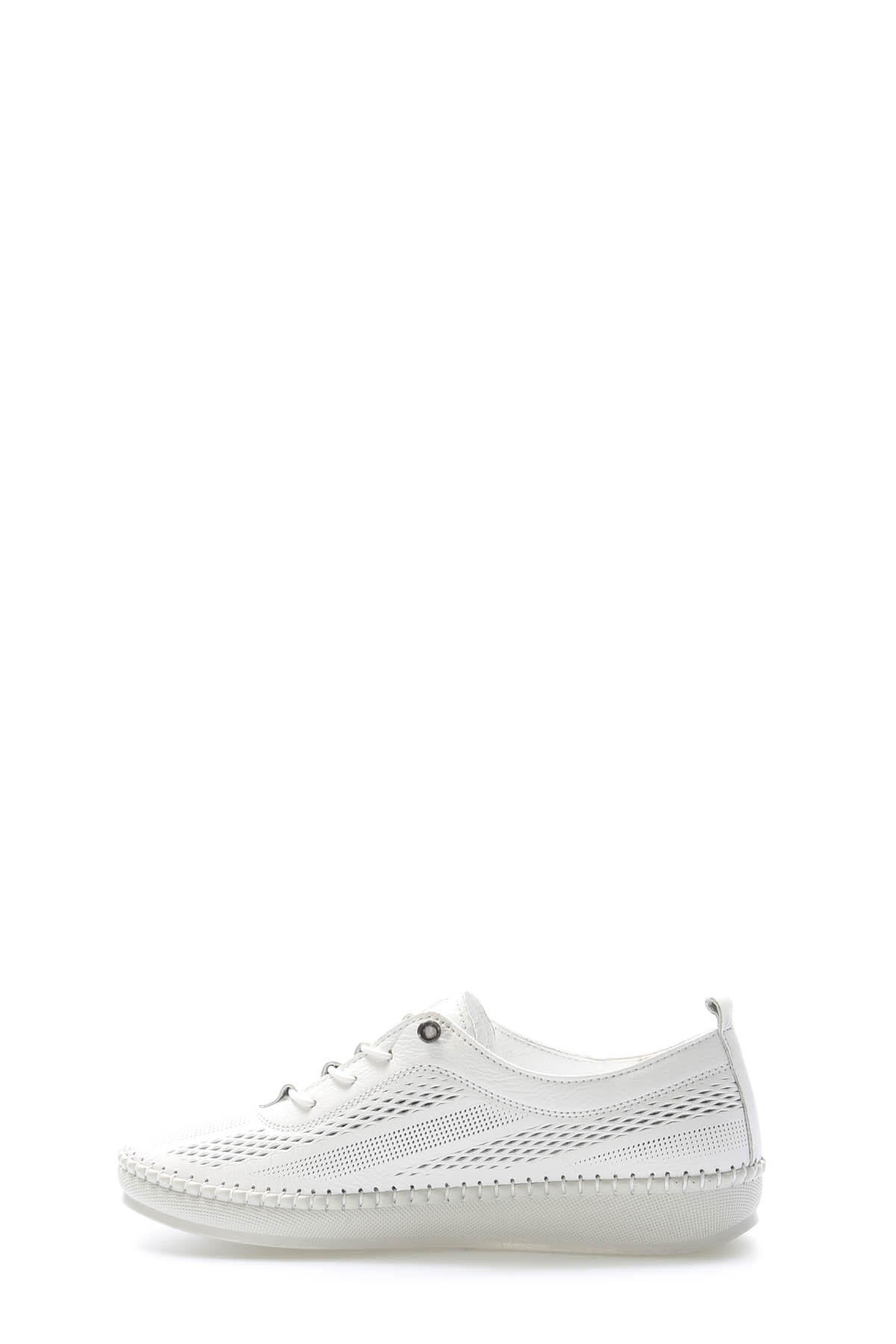 Hakiki Deri Kadın Casual Ayakkabı 164ZA2026 - Görsel 3