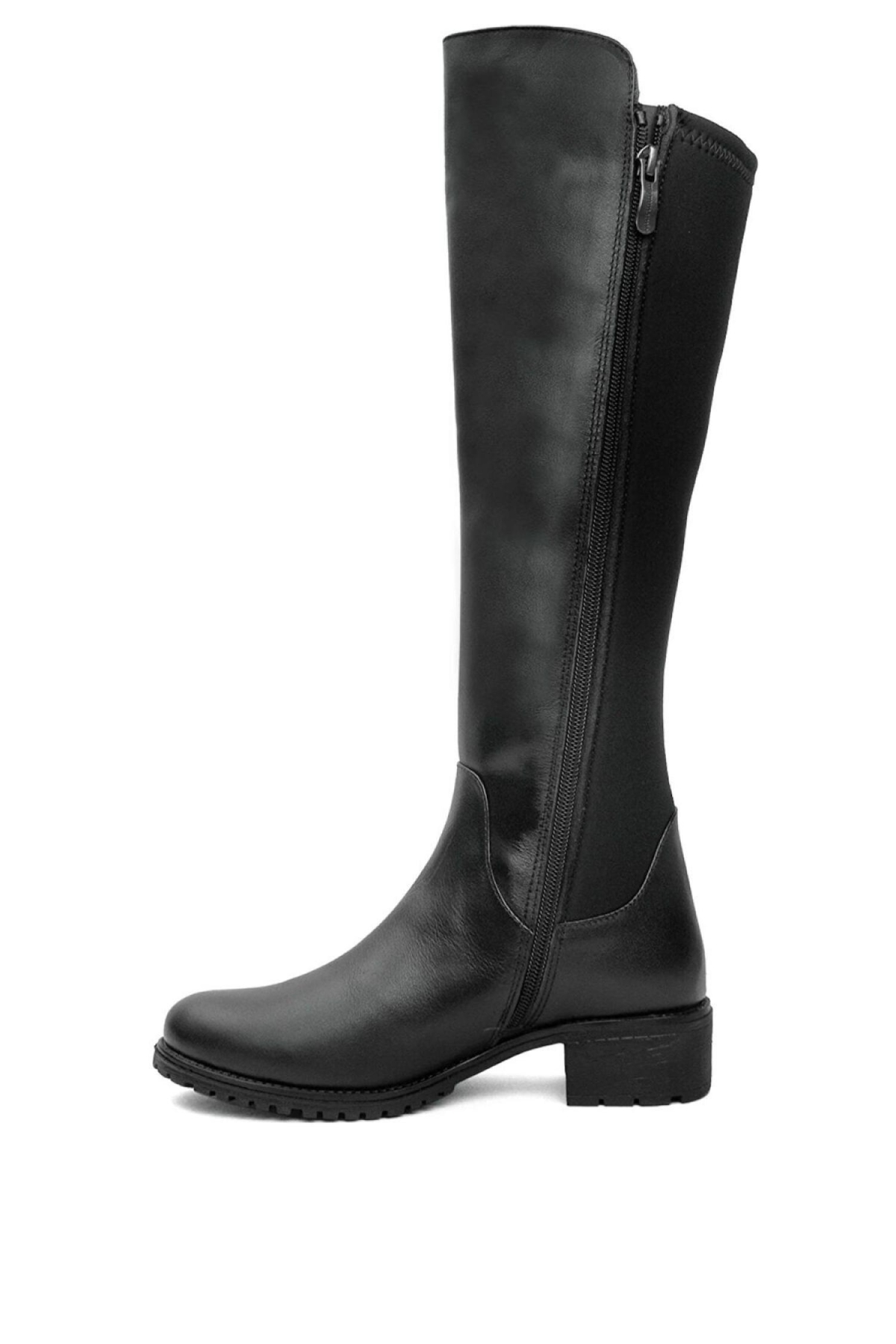 Mammamia Mammamia Siyah D24Kc-2100 Kadın Deri Çizme Bot | Flo Siyah - 4. görsel