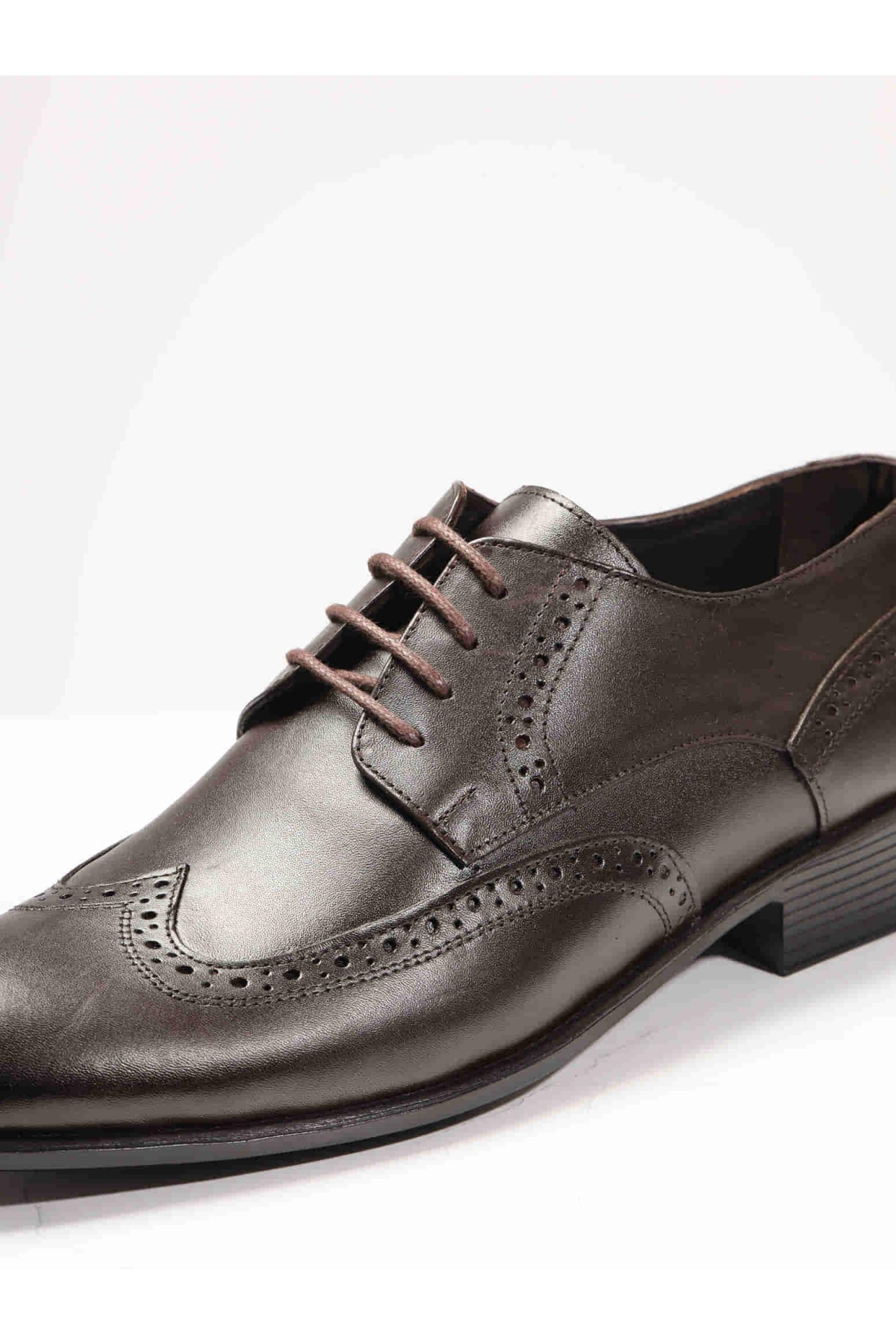 Kahverengi Erkek Düz Klasik Ayakkabı - 92479 - Görsel 4