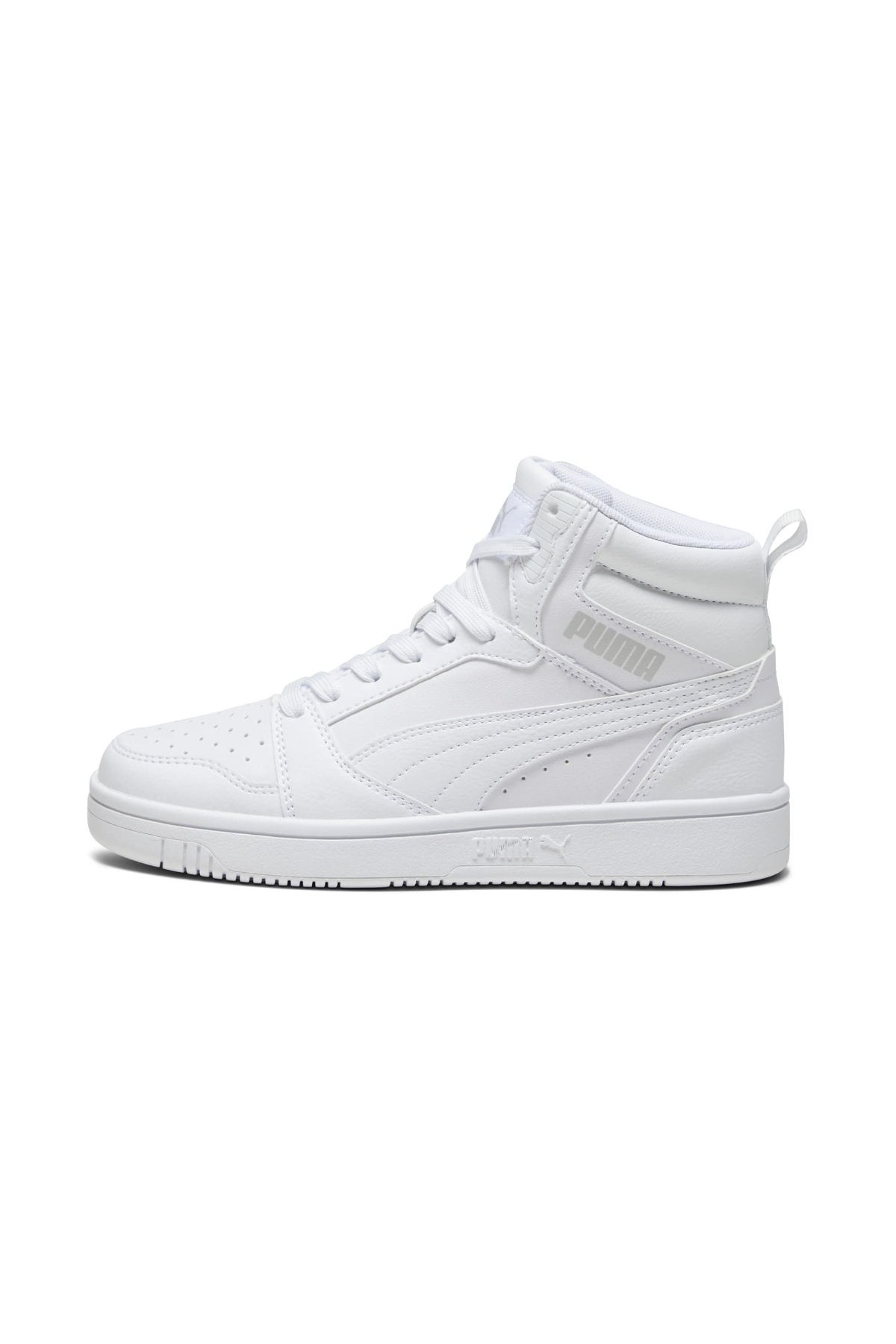 Puma Puma Rebound V6 Mid Jr Unisex Beyaz Sneaker | Flo Beyaz - 2. görsel
