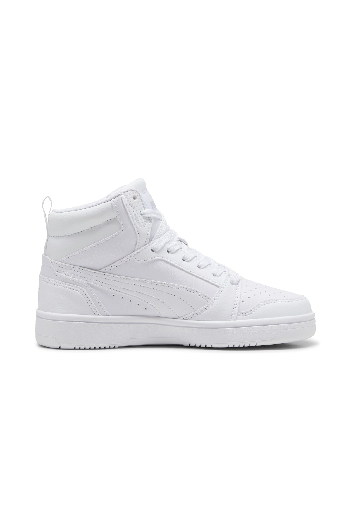 Puma Puma Rebound V6 Mid Jr Unisex Beyaz Sneaker | Flo Beyaz - 3. görsel