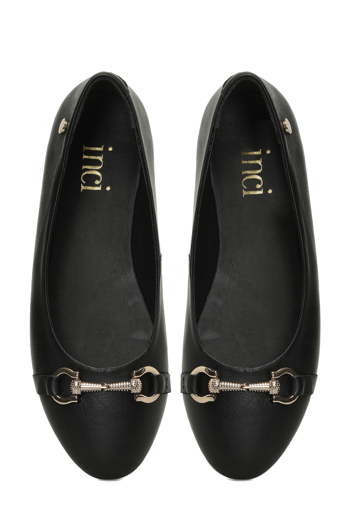 INCI TRENTO 5FX Siyah Kadın Babet - Görsel 5