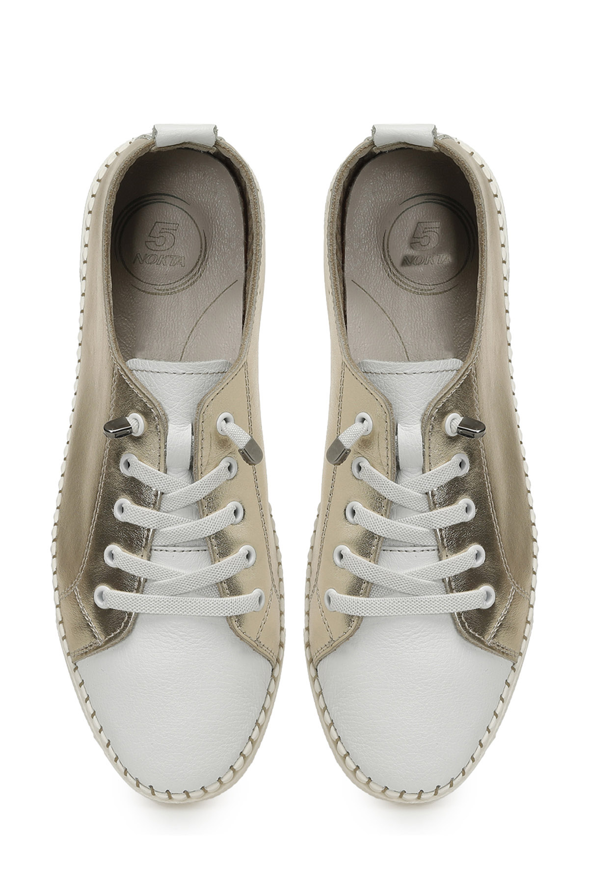 105475.Z5FX Altın Kadın Comfort Ayakkabı - Görsel 5