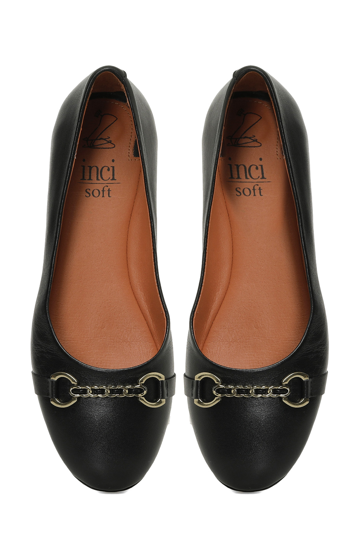 INCI BAMBERG 5FX Siyah Kadın Babet - Görsel 5