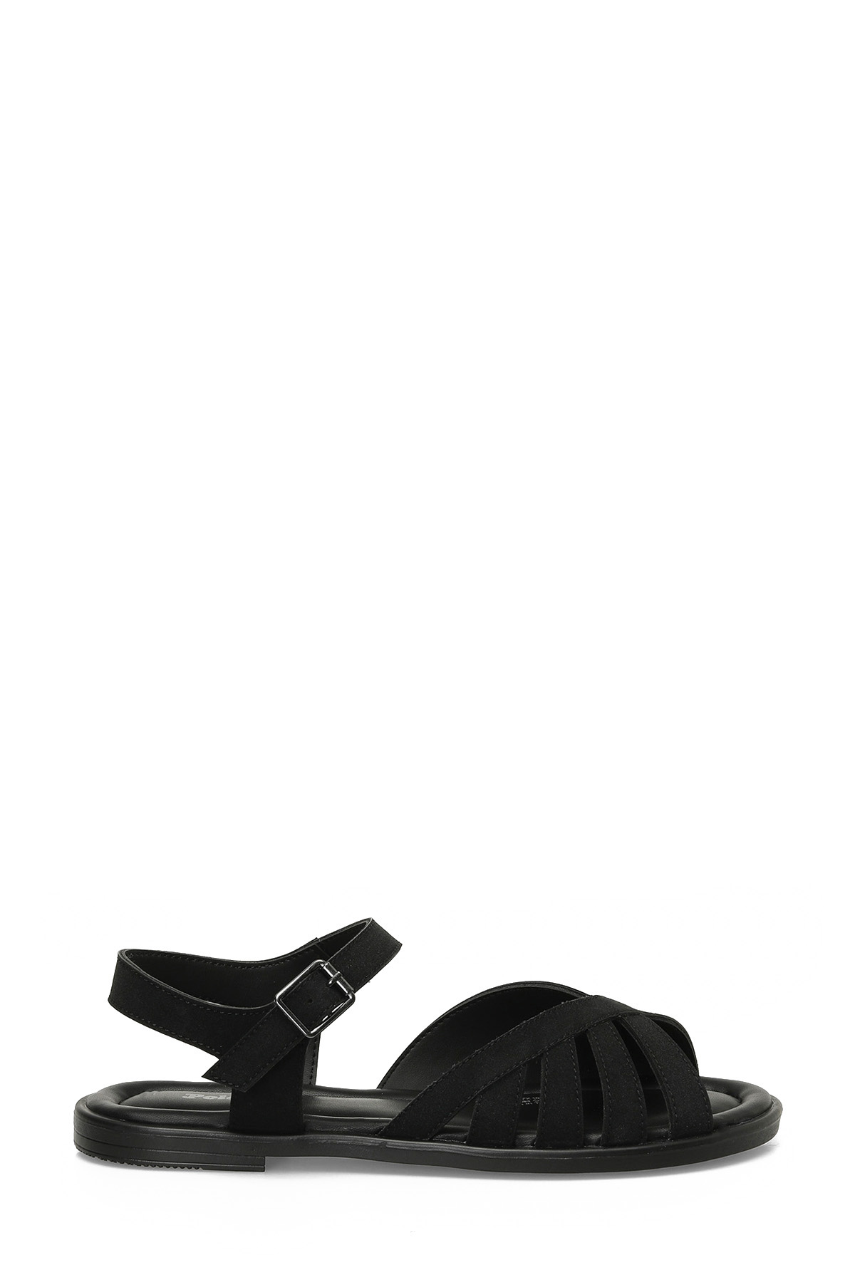 325052.Z 5FX Siyah Kadın Düz Sandalet - Görsel 2