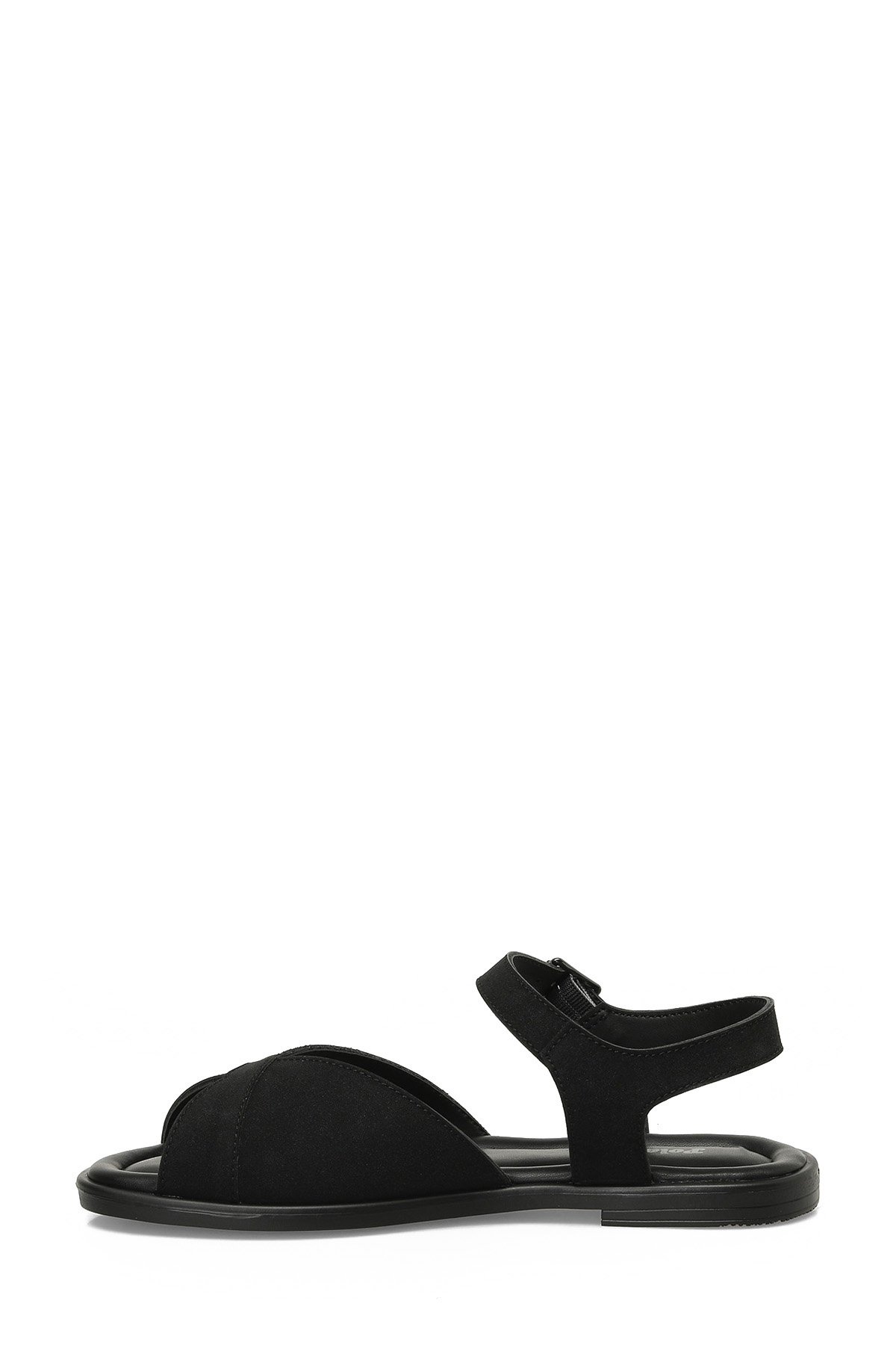 325052.Z 5FX Siyah Kadın Düz Sandalet - Görsel 4