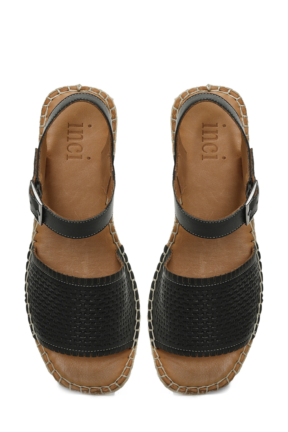 INCI HERO 5FX Siyah Kadın Comfort Sandalet - Görsel 5