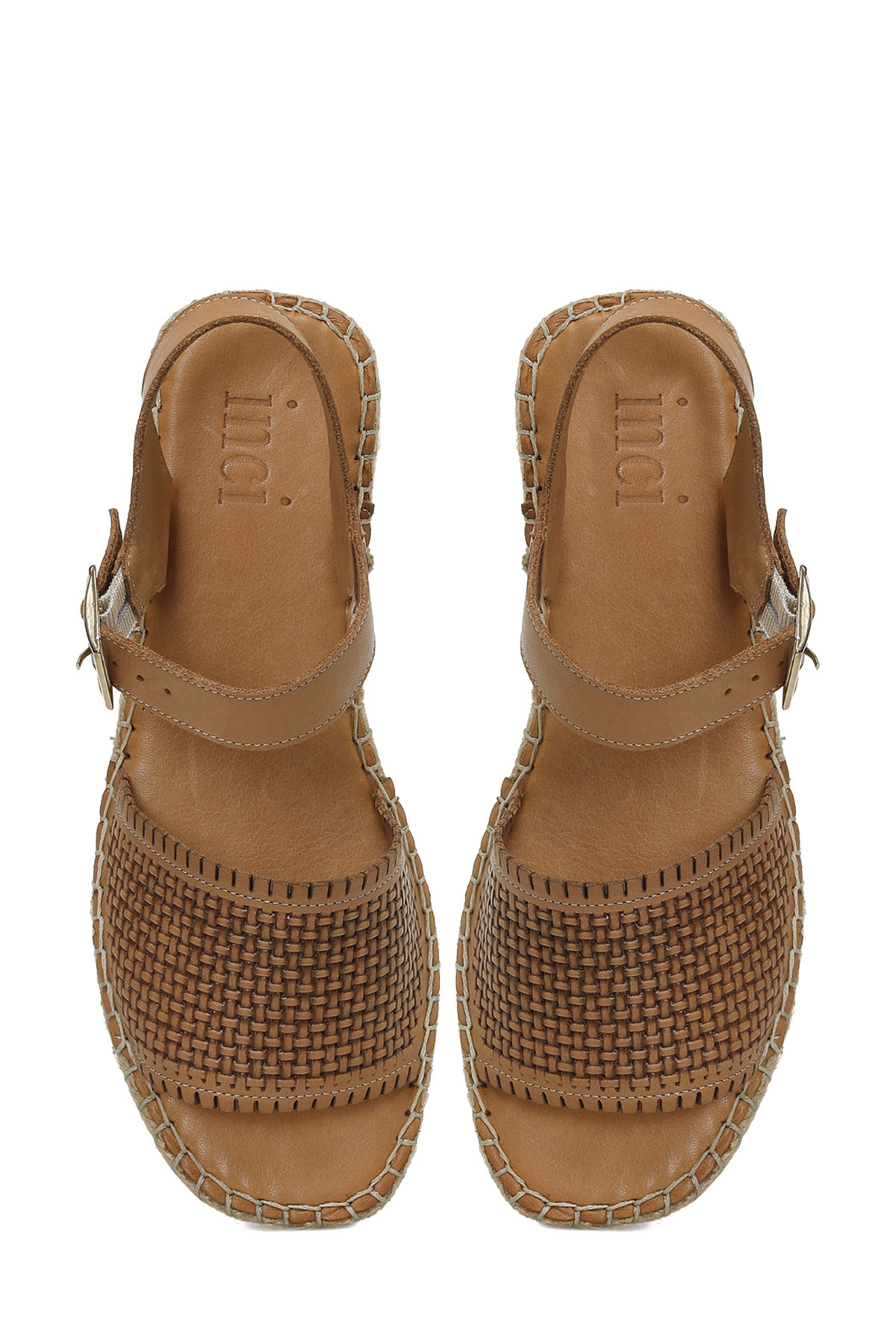 INCI HERO 5FX Taba Kadın Comfort Sandalet - Görsel 5