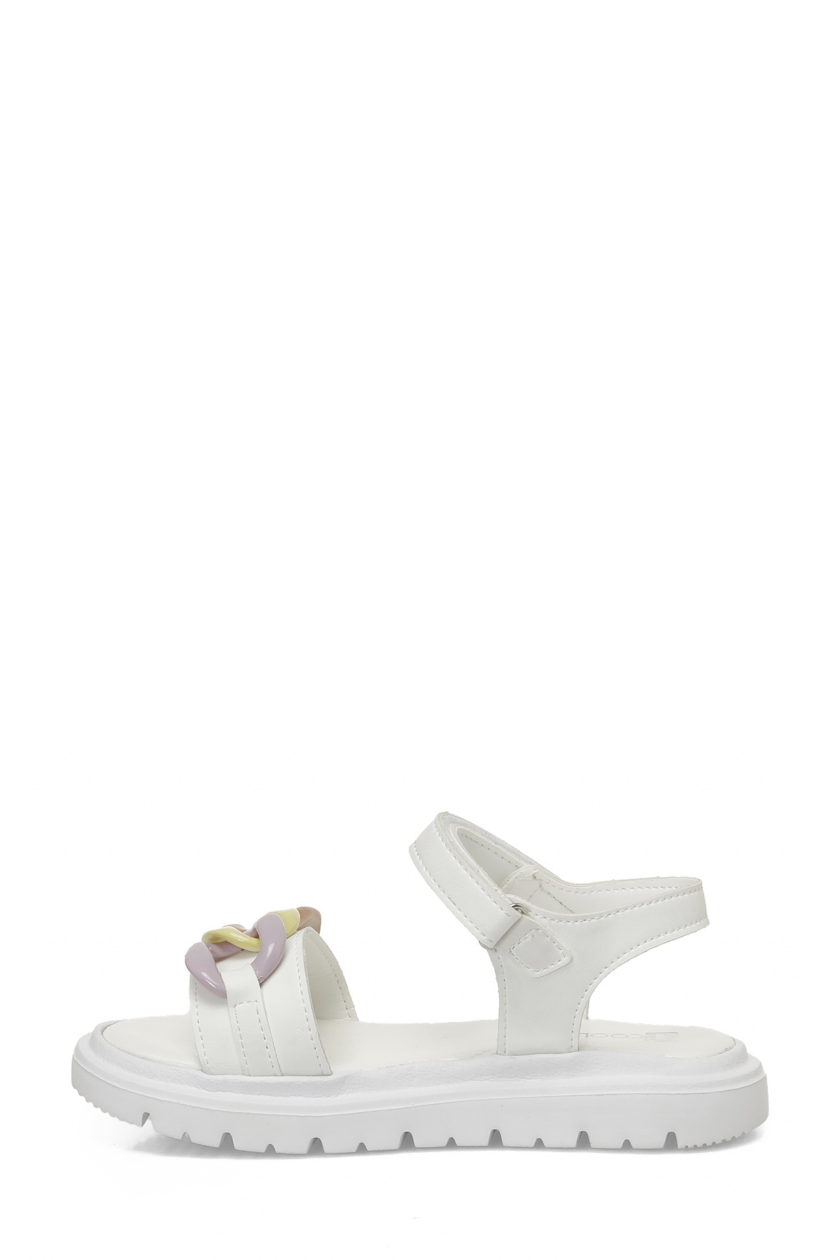 ZIN F 5FX Beyaz Kız Çocuk Sandalet - Görsel 4