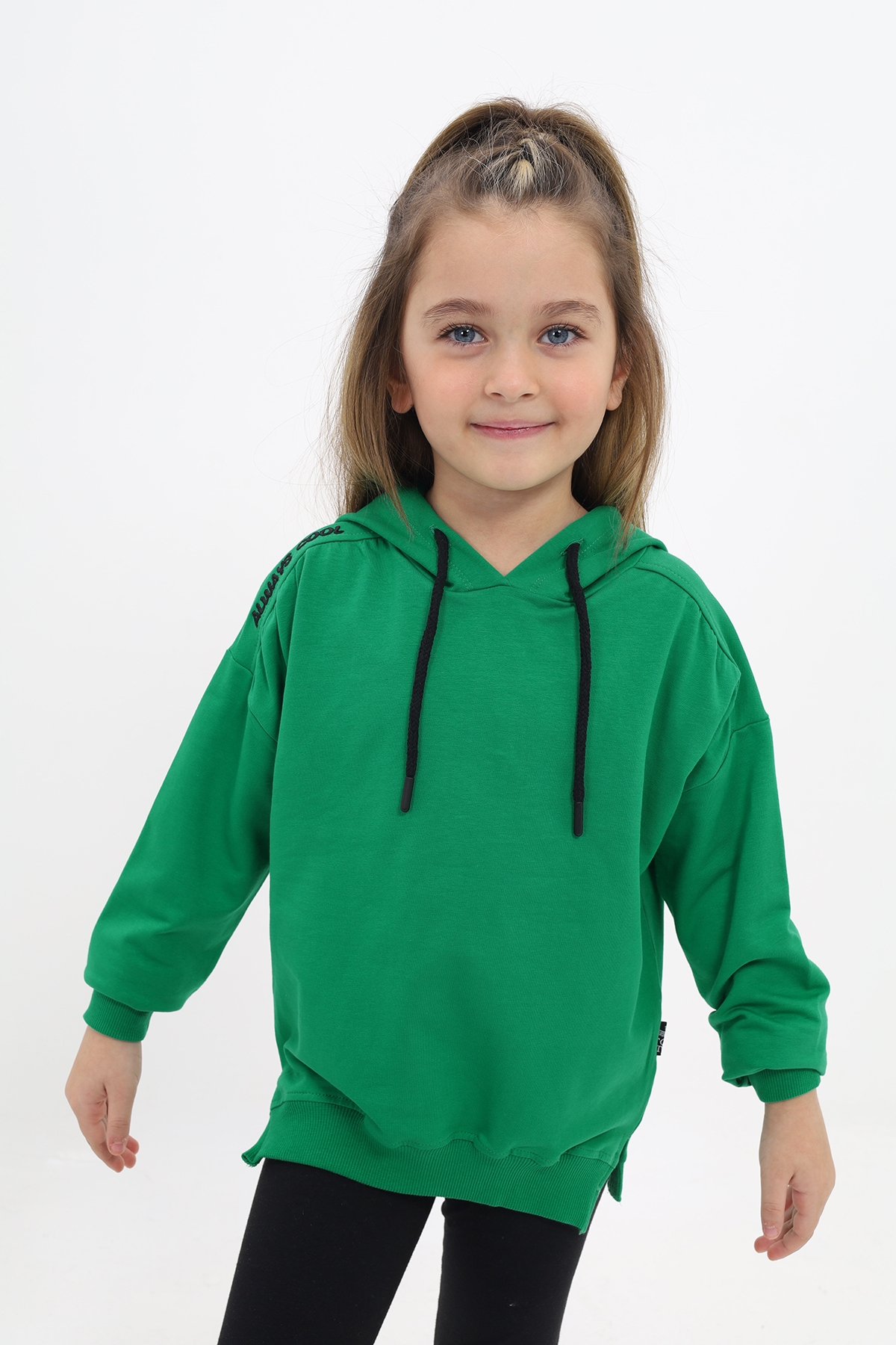 Toontoy Kız Çocuk Nakışlı Sweatshirt