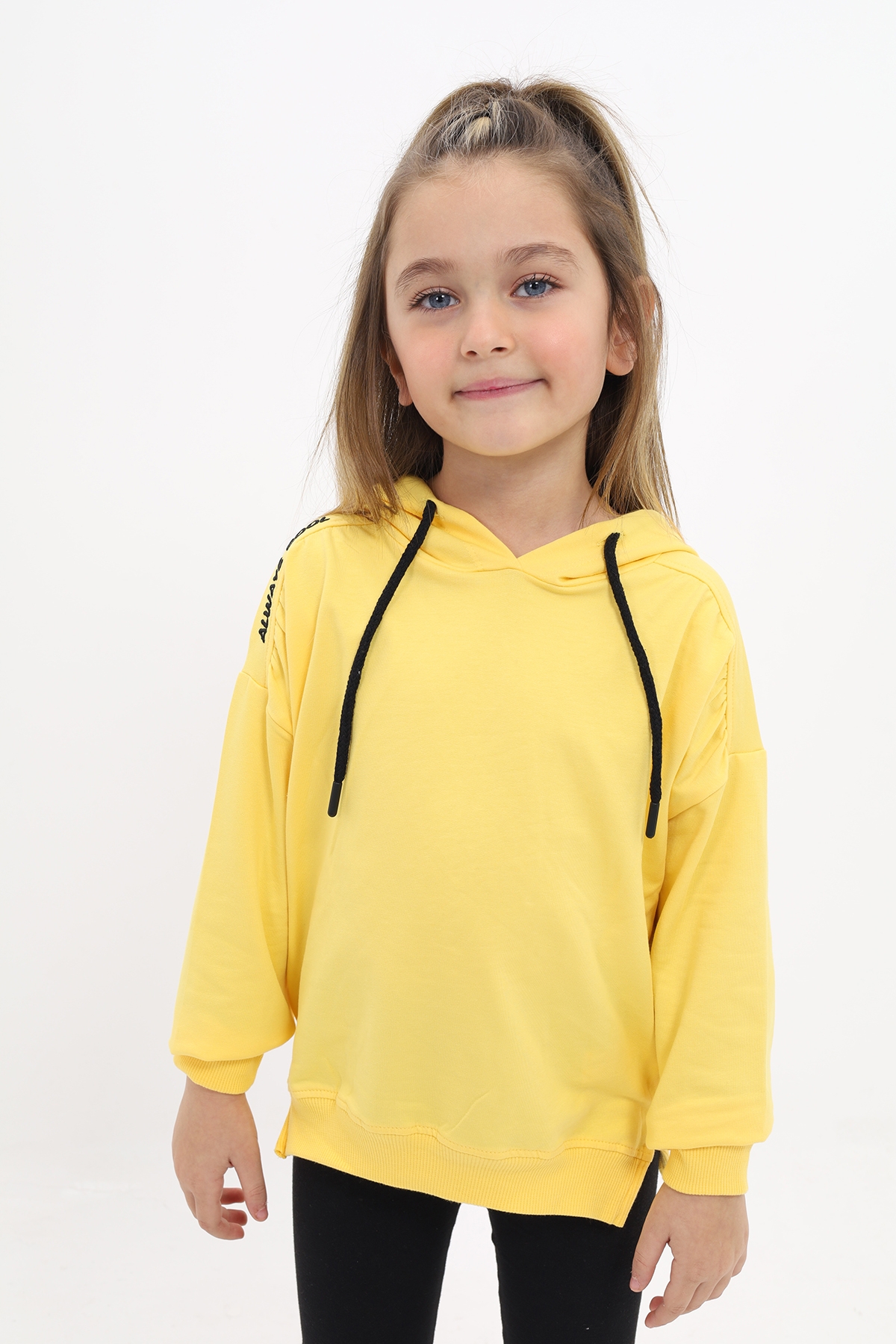 Toontoy Kız Çocuk Nakışlı Sweatshirt