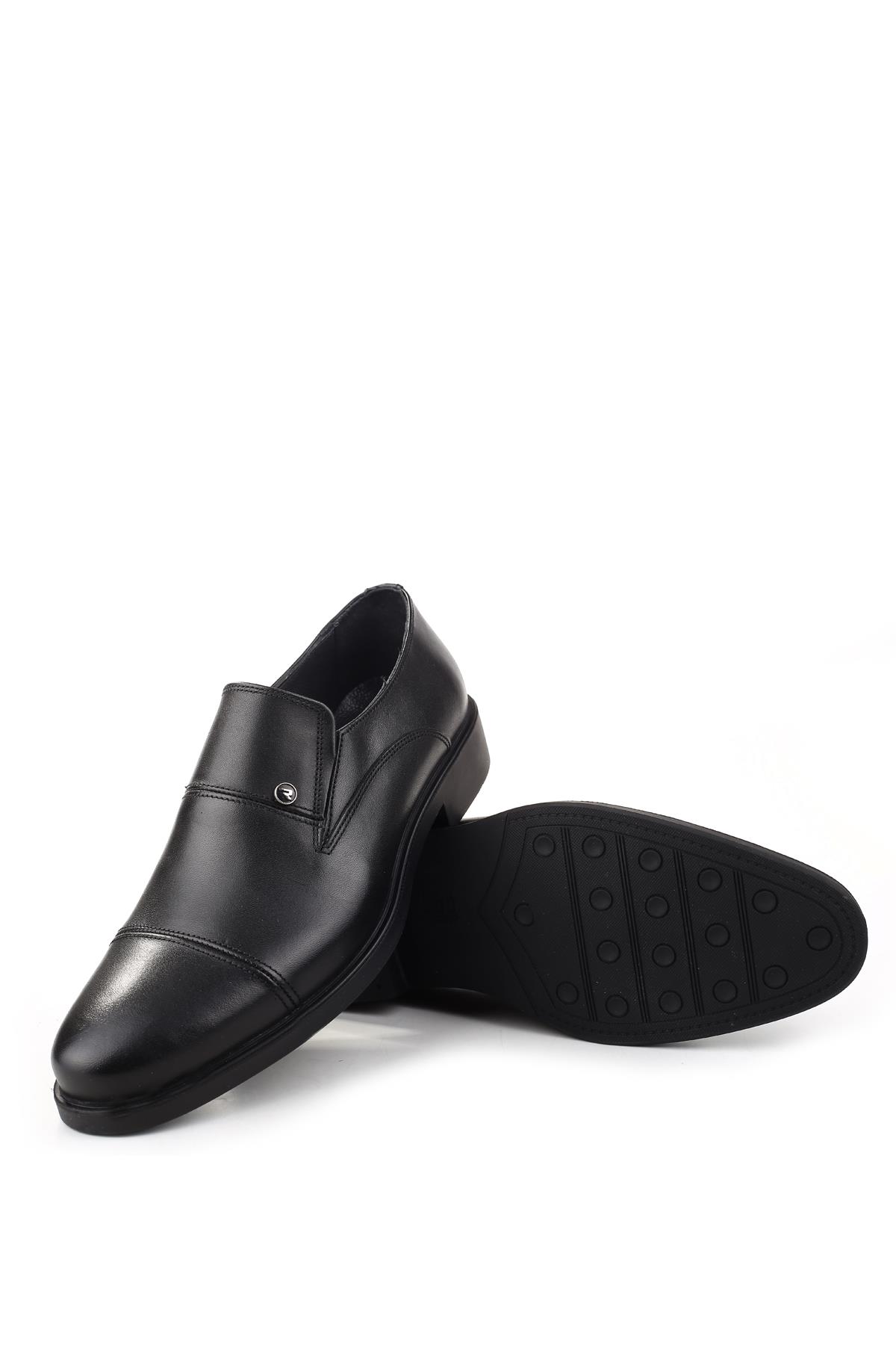 1491 Erkek Hakiki Deri Bağcıksız Klasik Ayakkabı - Görsel 6