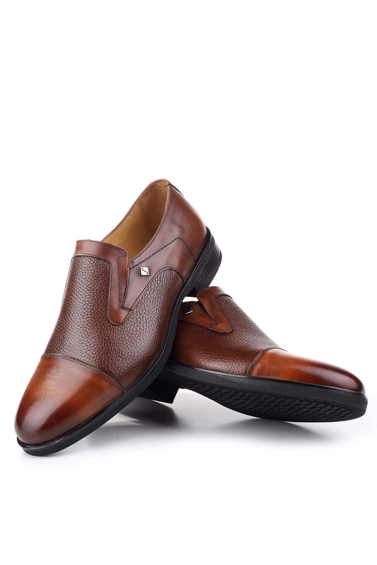 3128 Hakiki Deri Termo Taban Klasik Erkek Ayakkabı - Görsel 4