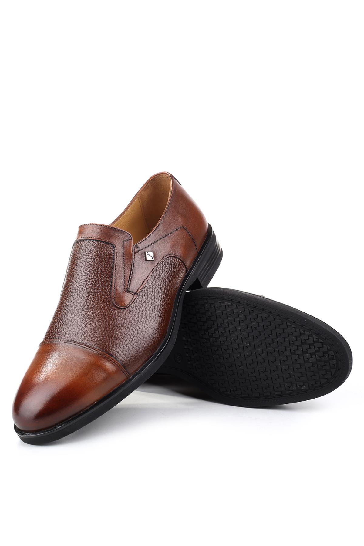 3128 Hakiki Deri Termo Taban Klasik Erkek Ayakkabı - Görsel 6