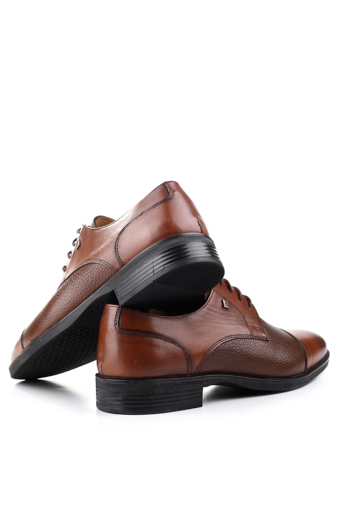 3129 Hakiki Deri Bağcıklı Klasik Erkek Ayakkabı - Görsel 5