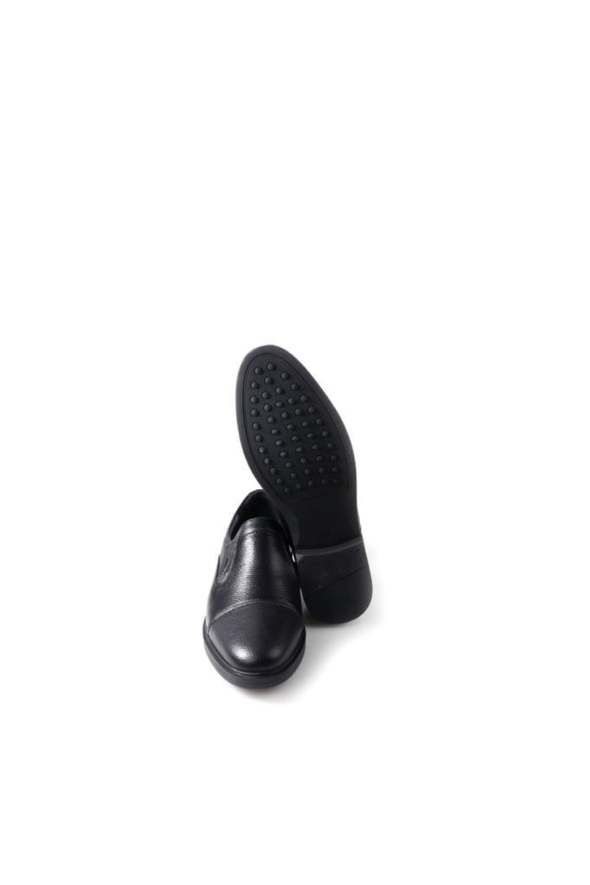 Bms 02948 Orto Pedik Erkek Klasik Kauçuk Deri Ayakkabı - Görsel 9
