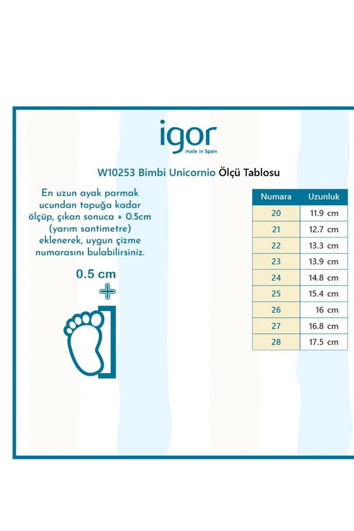 Bimbi Unicornio Çocuk Yağmur Çizmesi W10253-018 - Görsel 4