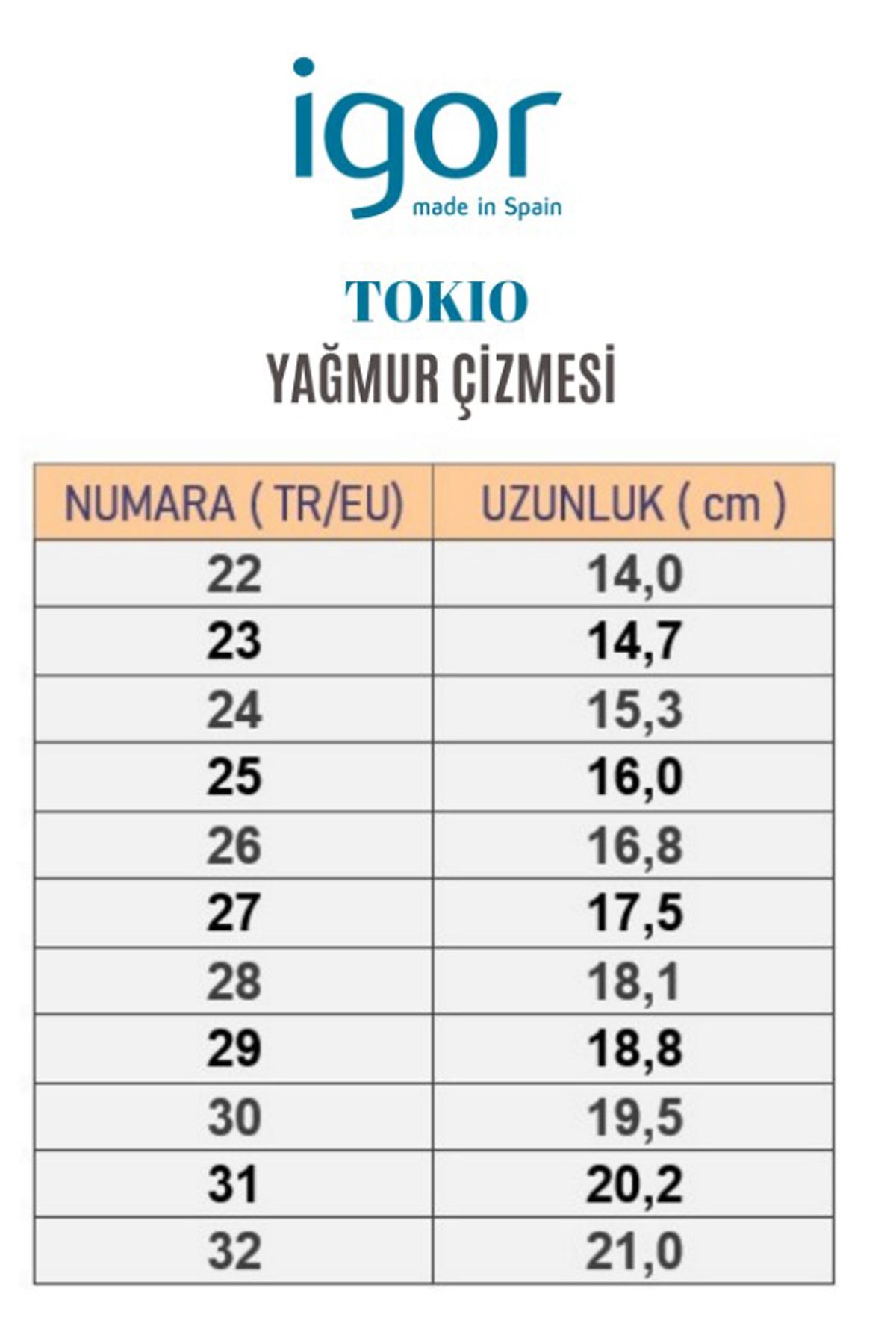 Tokio Çocuk Çizme CC261-133 - Görsel 7