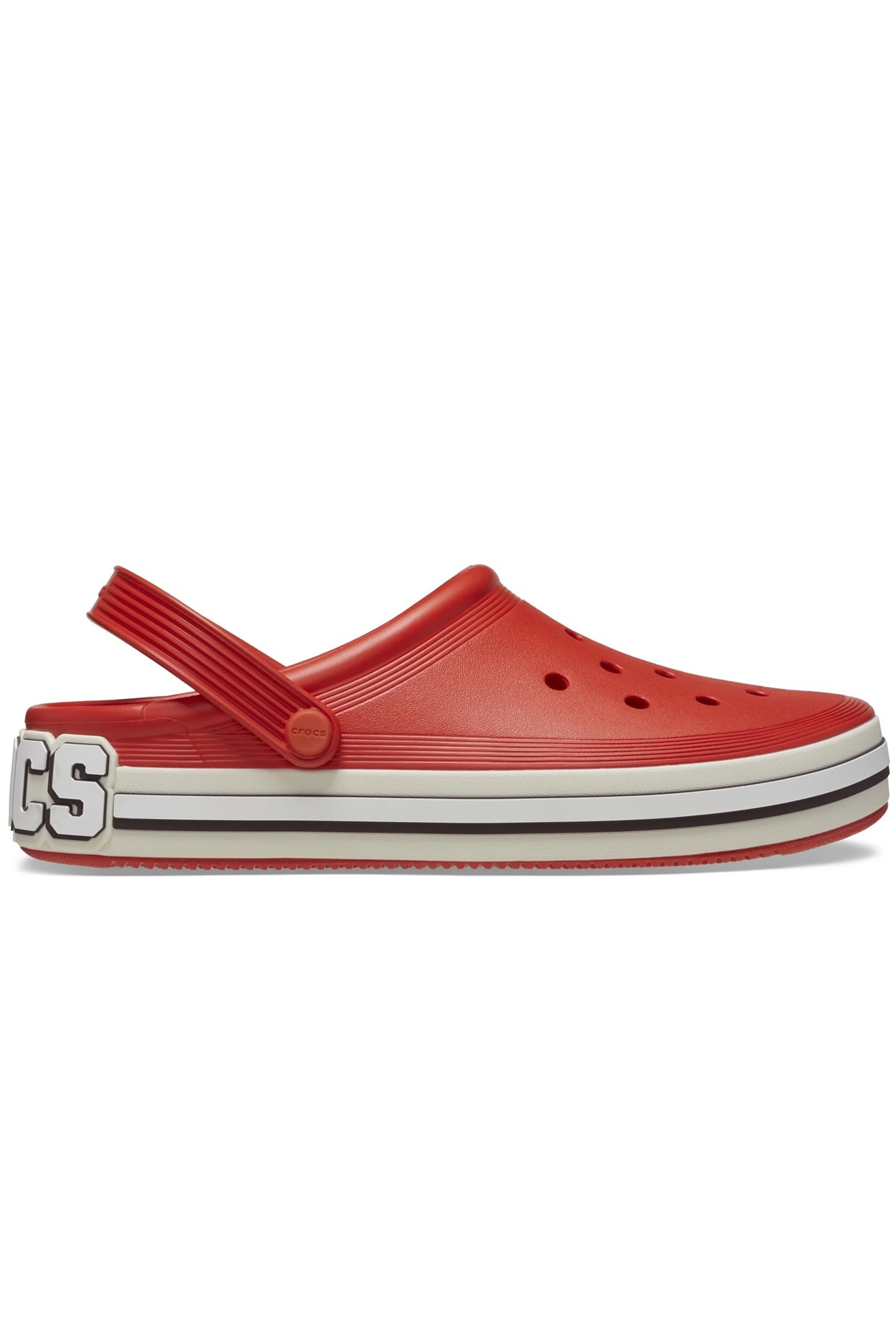 Crocs Crocs Kırmızı Off Court Logo Clog Unisex Terlik 209651-625 Sandalet & Terlik | Flo Kırmızı - 2. görsel