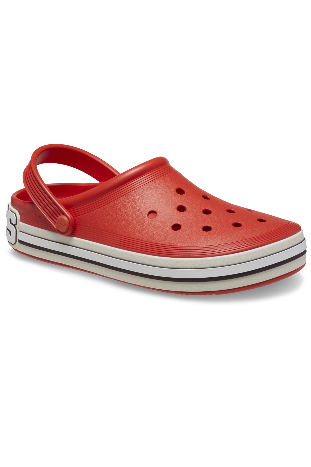 Crocs Crocs Kırmızı Off Court Logo Clog Unisex Terlik 209651-625 Sandalet & Terlik | Flo Kırmızı - 3. görsel