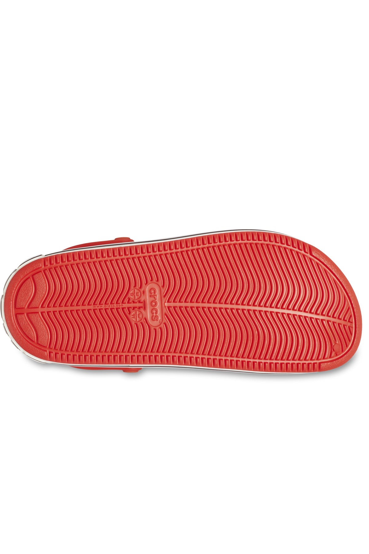 Crocs Crocs Kırmızı Off Court Logo Clog Unisex Terlik 209651-625 Sandalet & Terlik | Flo Kırmızı - 6. görsel