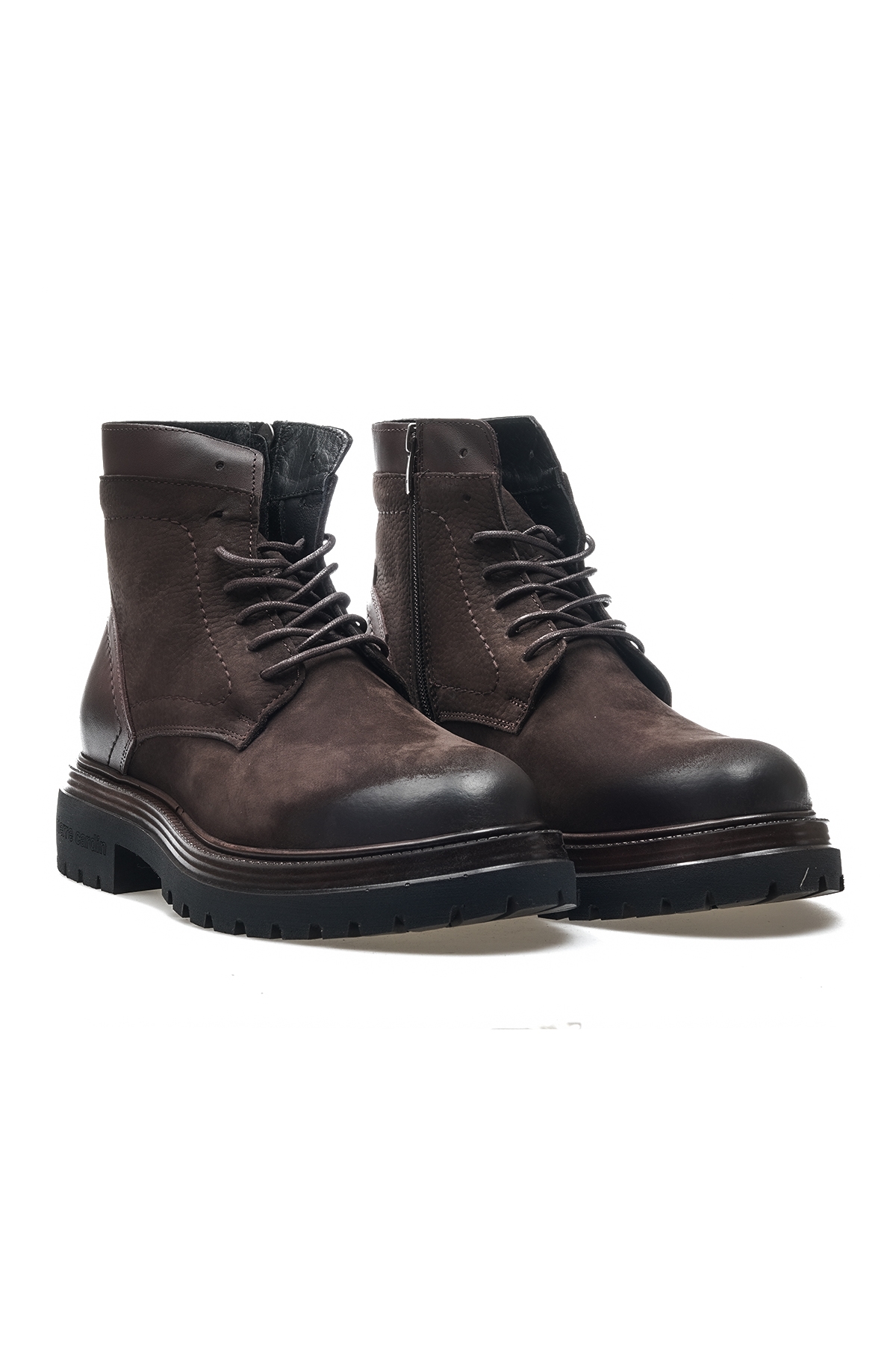 Erkek Hakiki Deri Casual Günlük Bot (40-44) 24k 77812 M Kahve Nubuk - Görsel 6