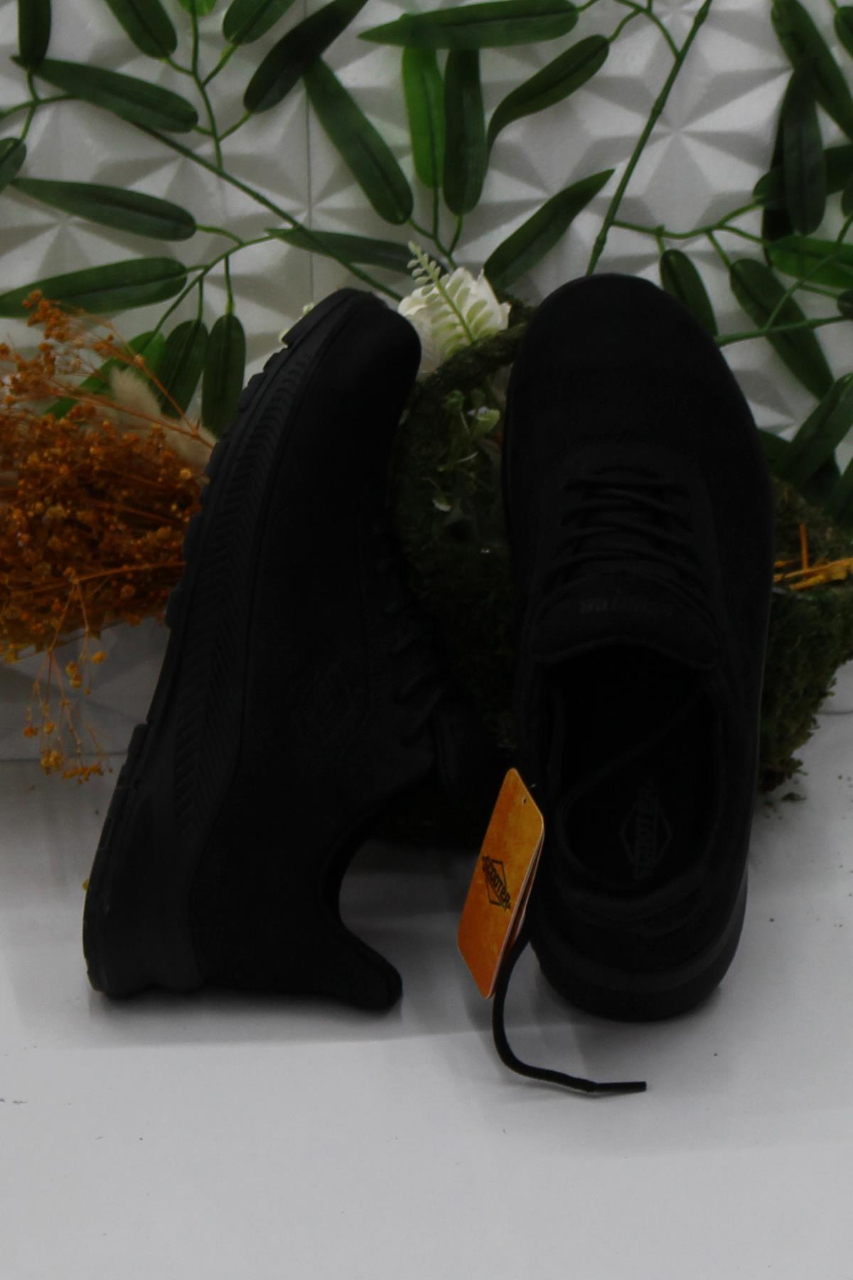 M6000 Siyah Outdoor Ayakkabı Orijinal Ürün Hakiki Deri Su Geçirmez Erkek Ayakkabı - Görsel 6