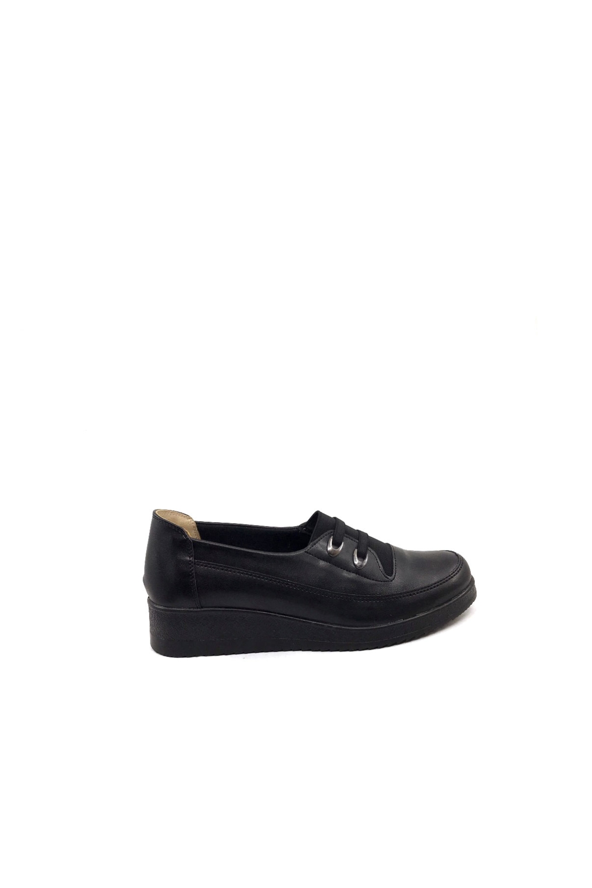 531 Siyah Termo Taban Günlük Anne Ayakkabısı - Görsel 2