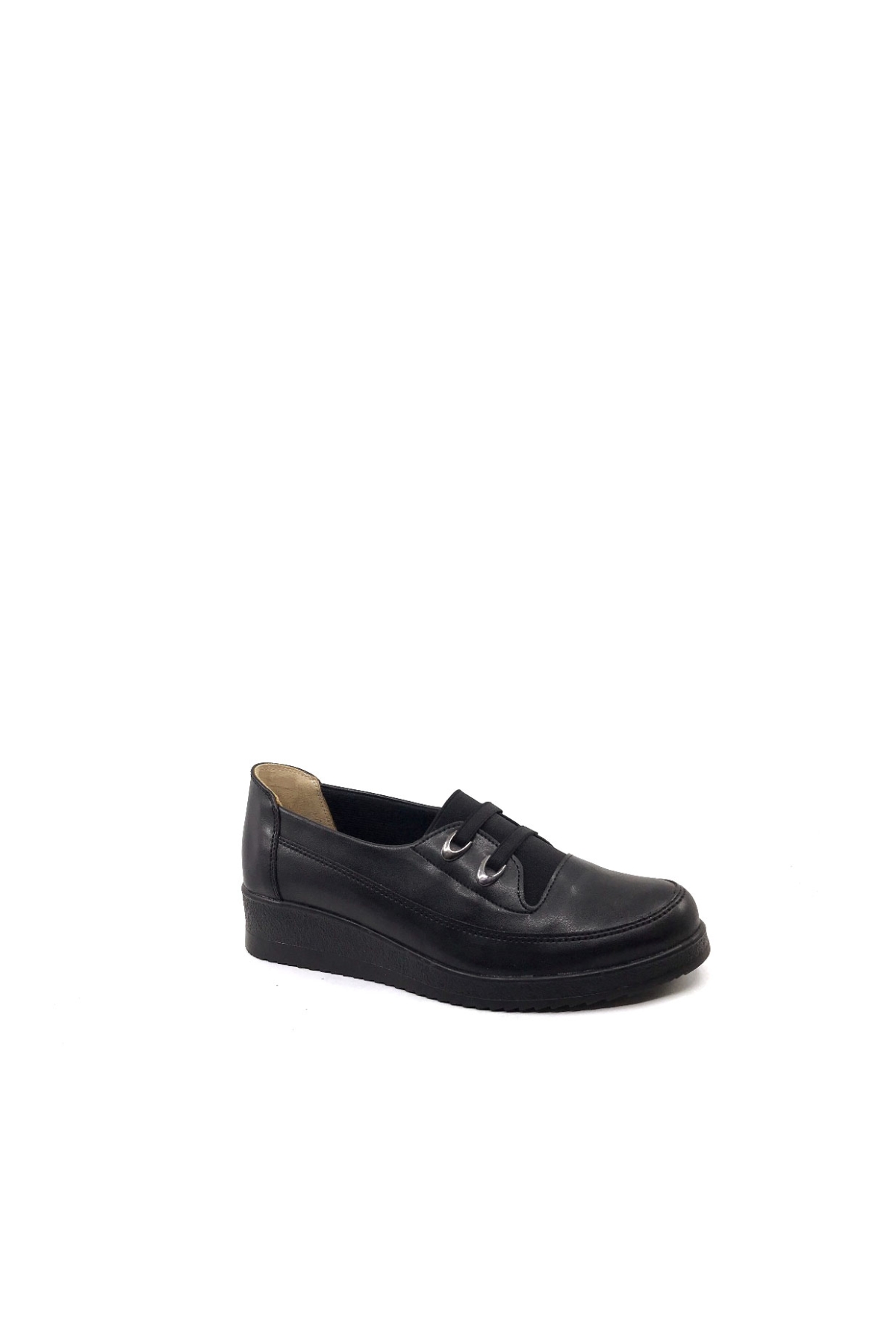 531 Siyah Termo Taban Günlük Anne Ayakkabısı - Görsel 3