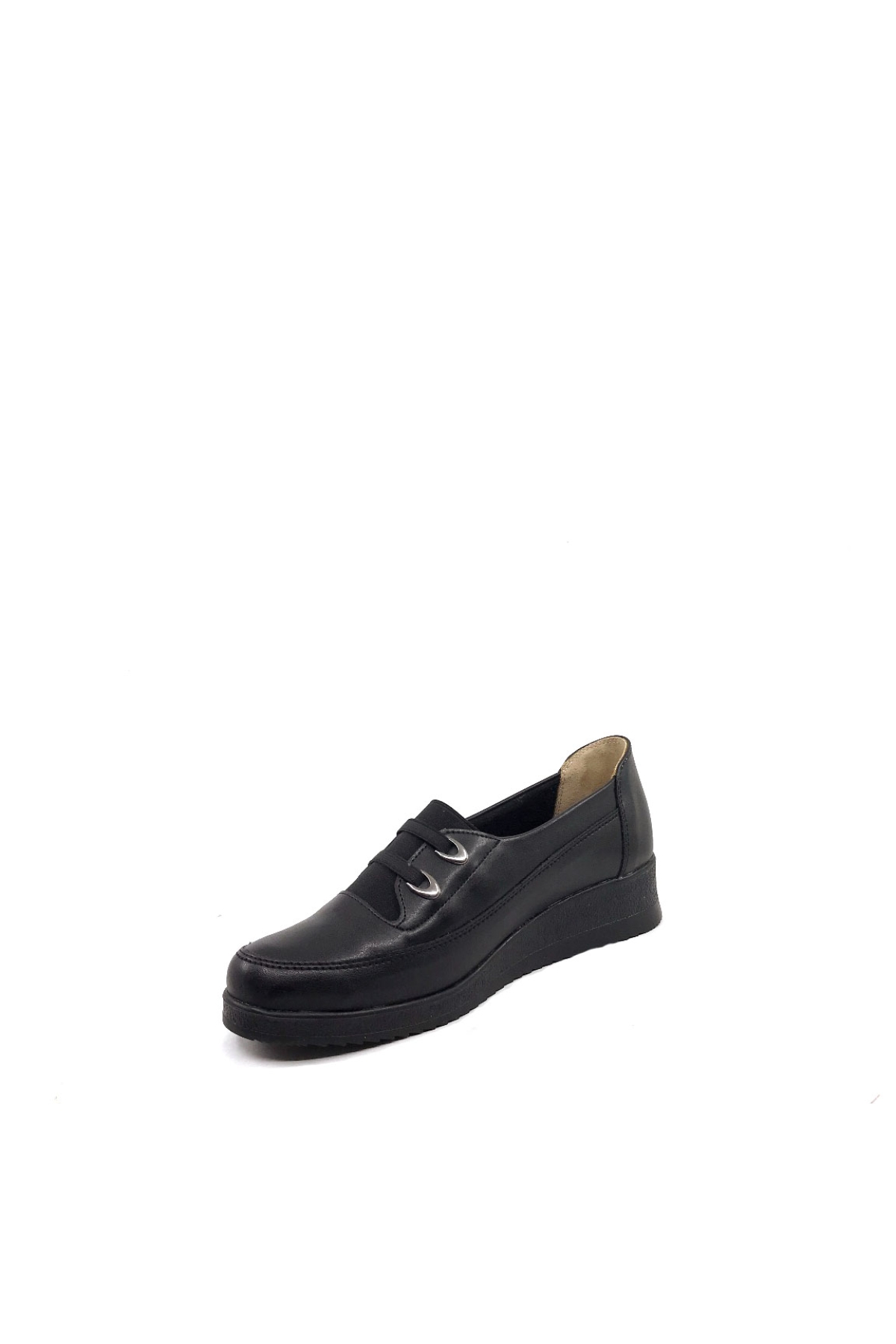 531 Siyah Termo Taban Günlük Anne Ayakkabısı - Görsel 4