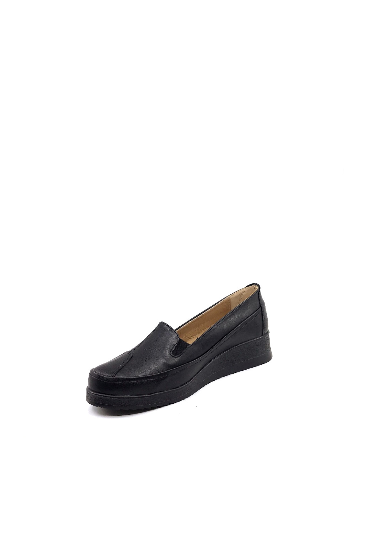 127 Siyah Termo Taban Günlük Anne Ayakkabısı - Görsel 4