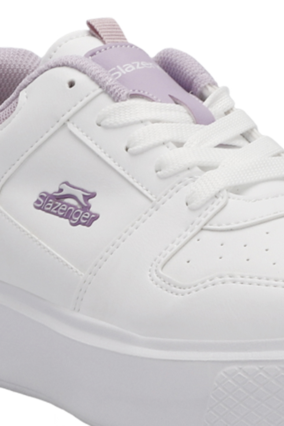 LONDON I Kadın Sneaker Ayakkabı Beyaz / Lila - Görsel 5