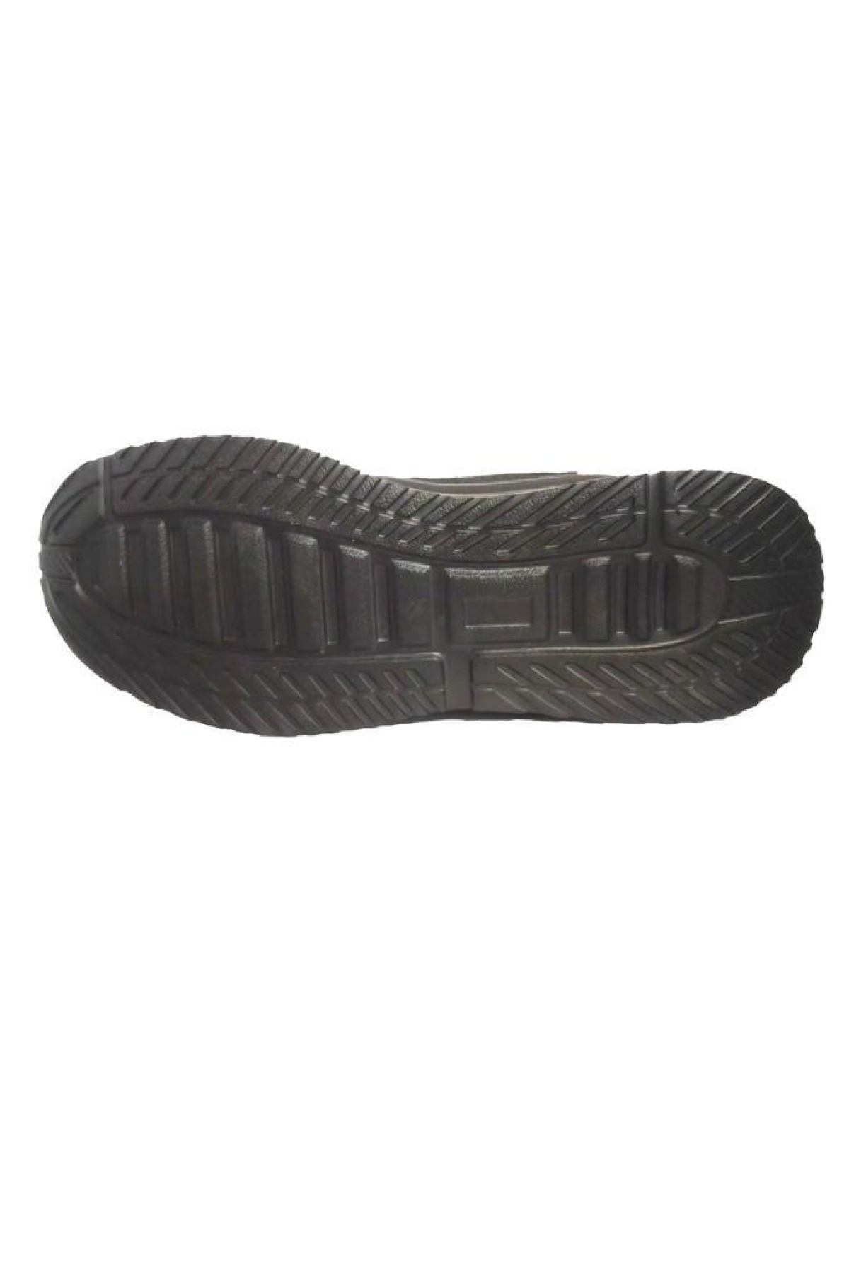 4184-24 Deri Anatomik Hafıza Taban Erkek Sneaker Siyah Füme - Görsel 4