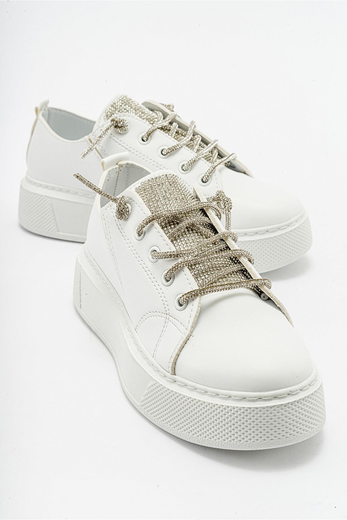 Kadın Spor Babet BEYAZ - Görsel 2