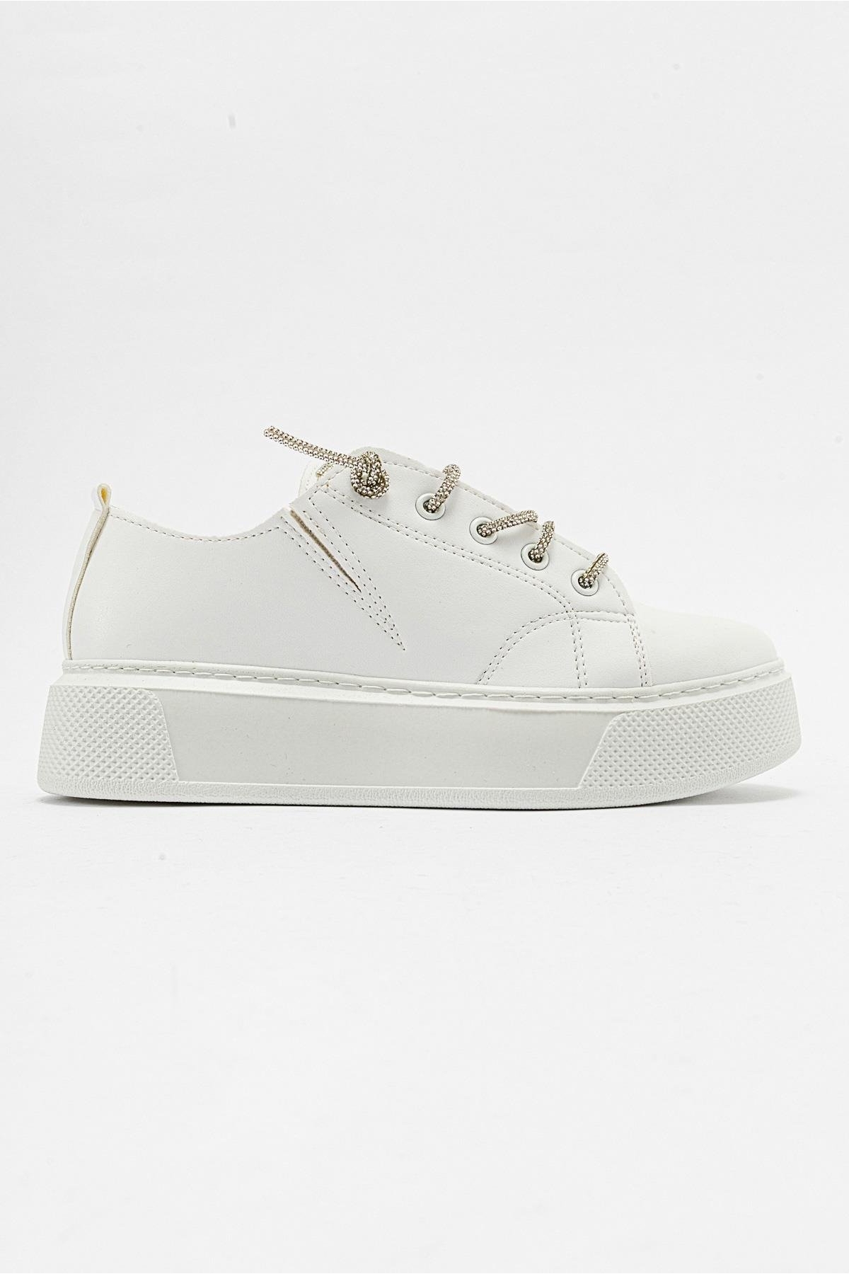 Kadın Spor Babet BEYAZ - Görsel 3