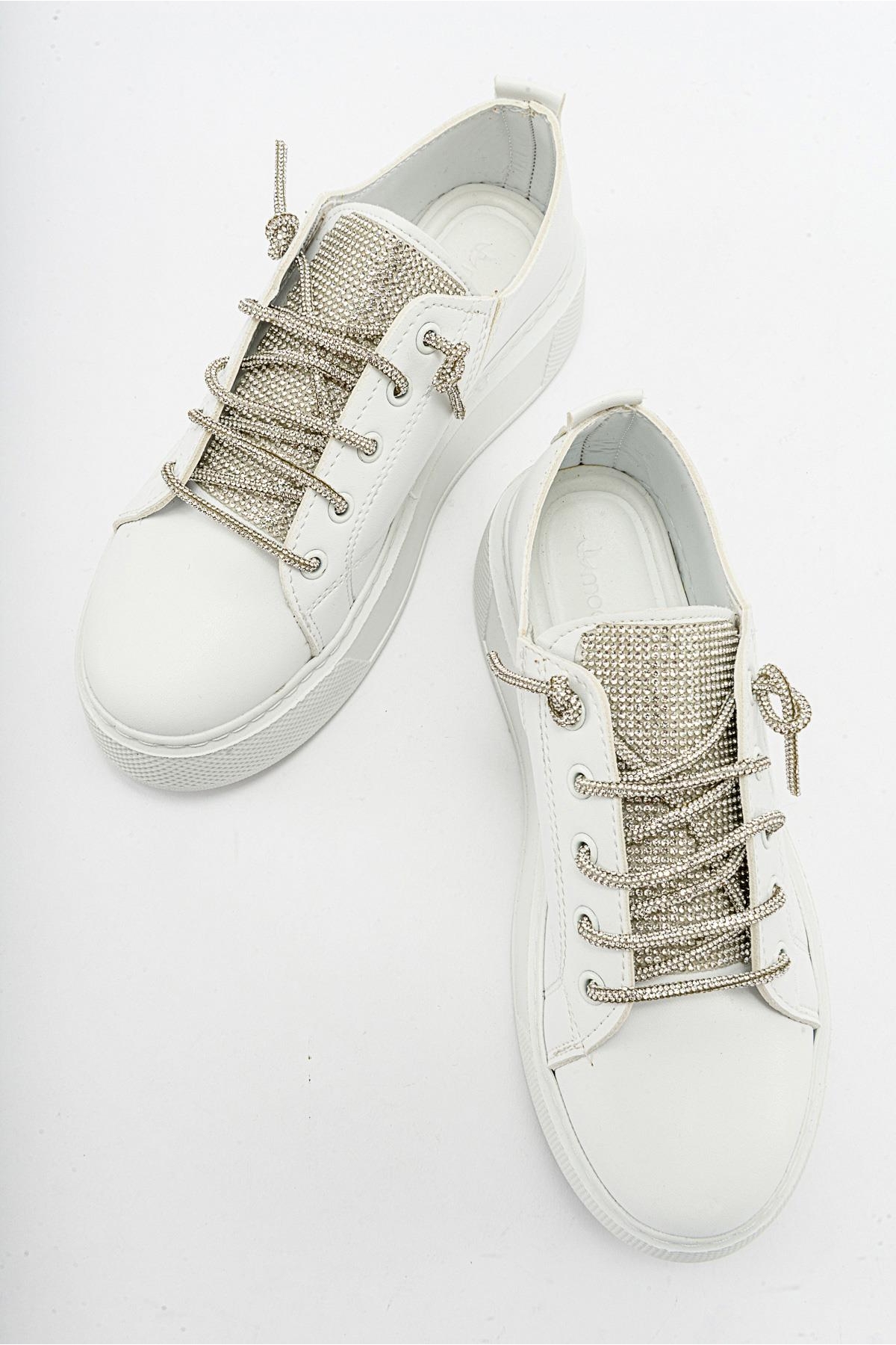 Kadın Spor Babet BEYAZ - Görsel 6