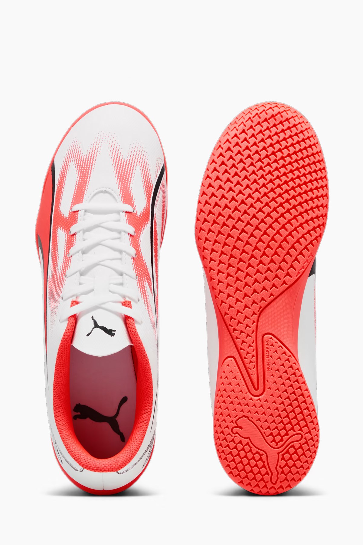 Puma Puma Beyaz Ultra Play IT Futsal Salon Ayakkabı 10752901 Sneaker | Flo Beyaz - 4. görsel