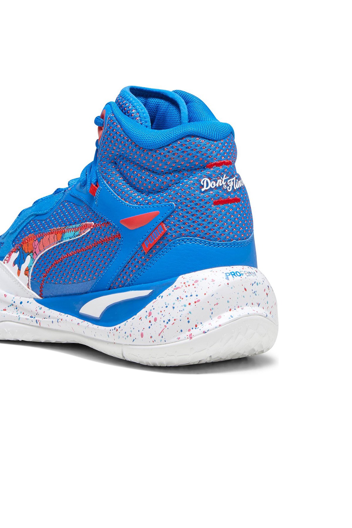 Puma Puma Mavi Playmaker Pro Mid Basketbol Ayakkabı 37928401 Sneaker | Flo Mavi - 7. görsel