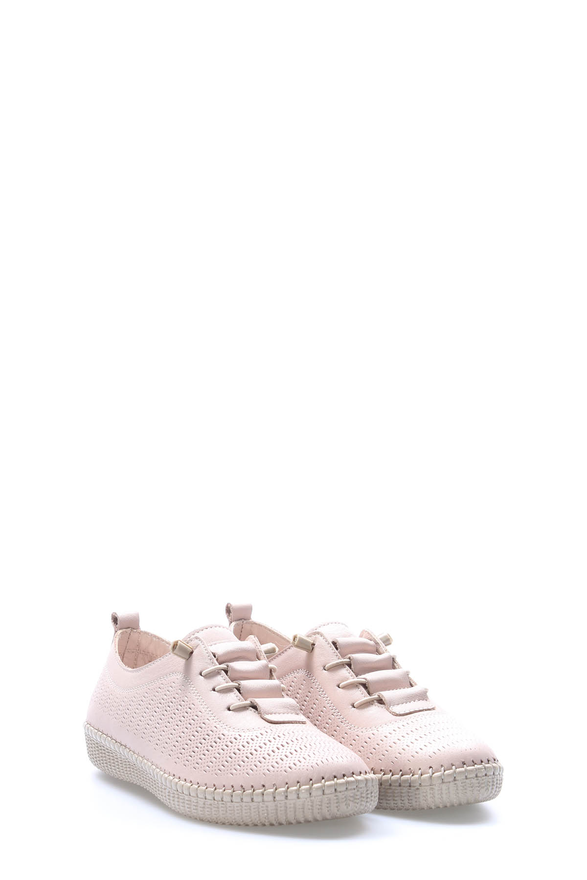 Hakiki Deri Kadın Casual Ayakkabı 164ZA5028 - Görsel 5