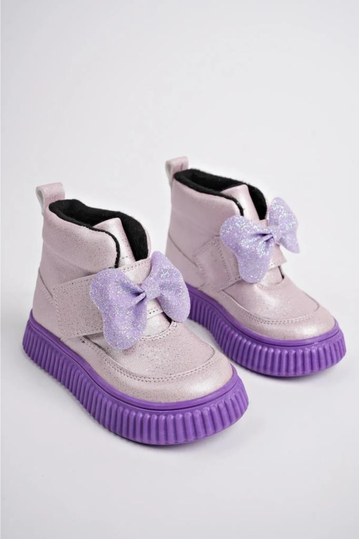 Arzen 03043 Kız Çocuk Bebe Fiyonklu Termal Bot - Görsel 3