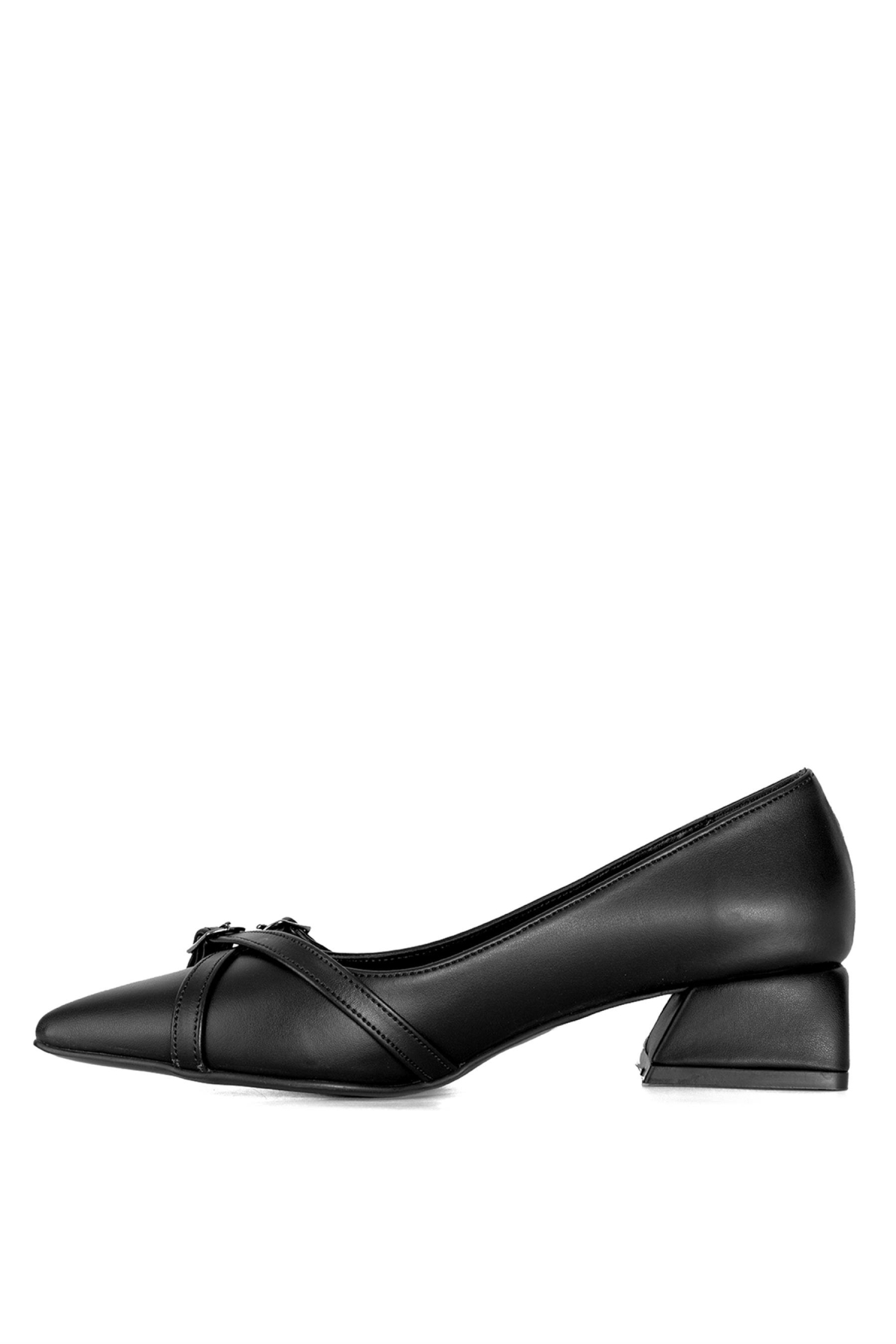 Elit Mst512C Kadın Topuklu Ayakkabı Siyah - Görsel 4