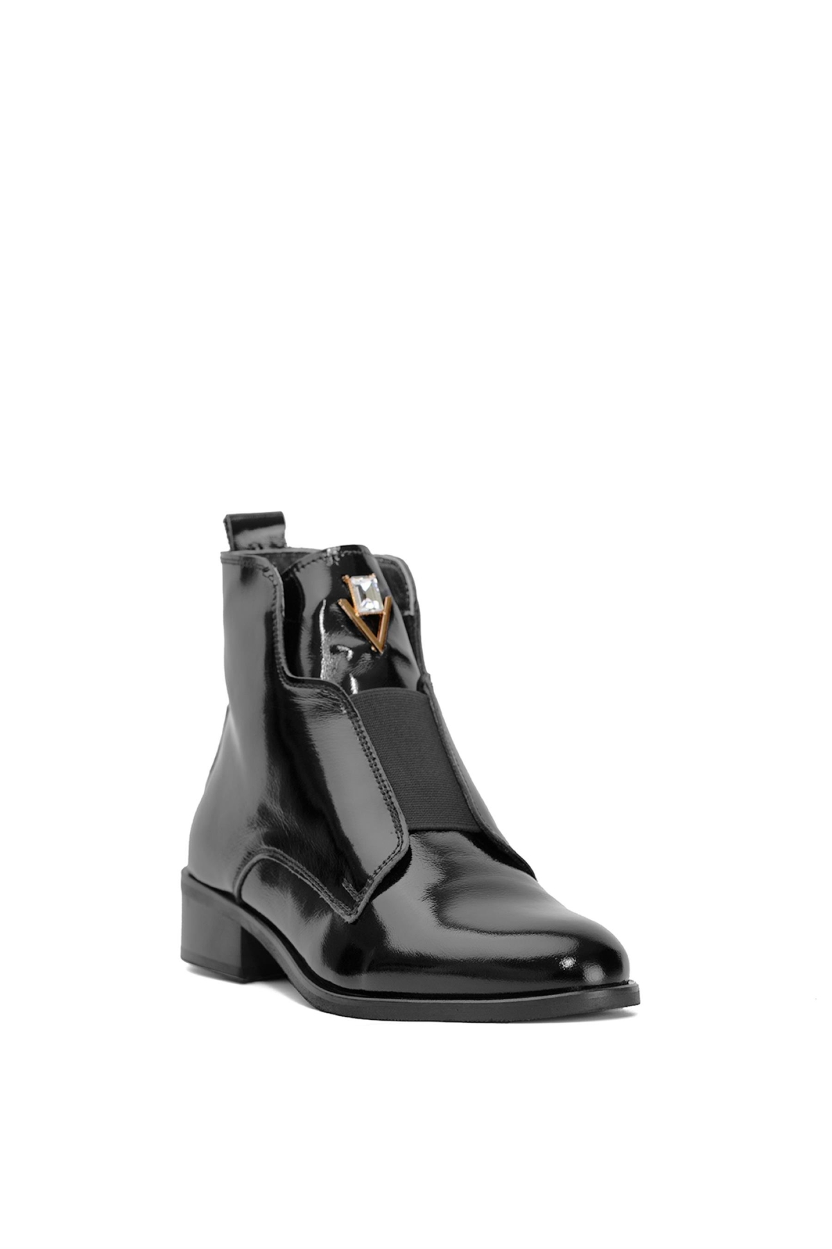 Elit DK2400 Kadın Hakiki Deri Klasik Bot Siyah - Görsel 3