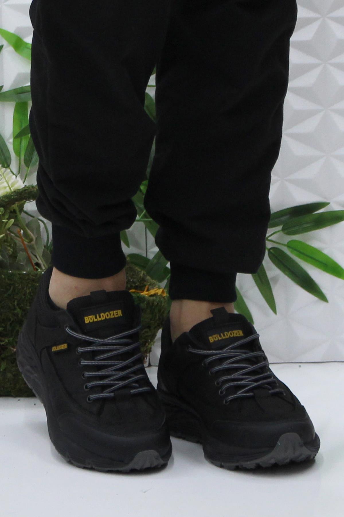 250069 Siyah Nubuk Orijinal Ürün Kauçuk Taban Erkek Ayakkabı - Görsel 2