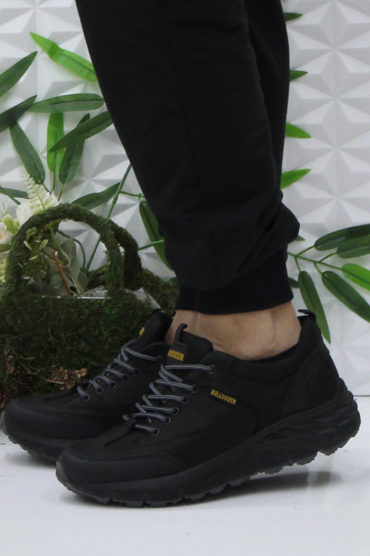 250069 Siyah Nubuk Orijinal Ürün Kauçuk Taban Erkek Ayakkabı - Görsel 3