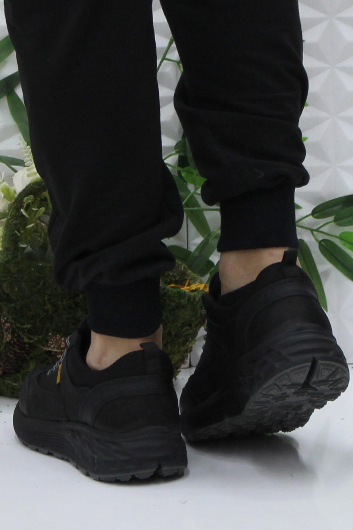 250069 Siyah Nubuk Orijinal Ürün Kauçuk Taban Erkek Ayakkabı - Görsel 4