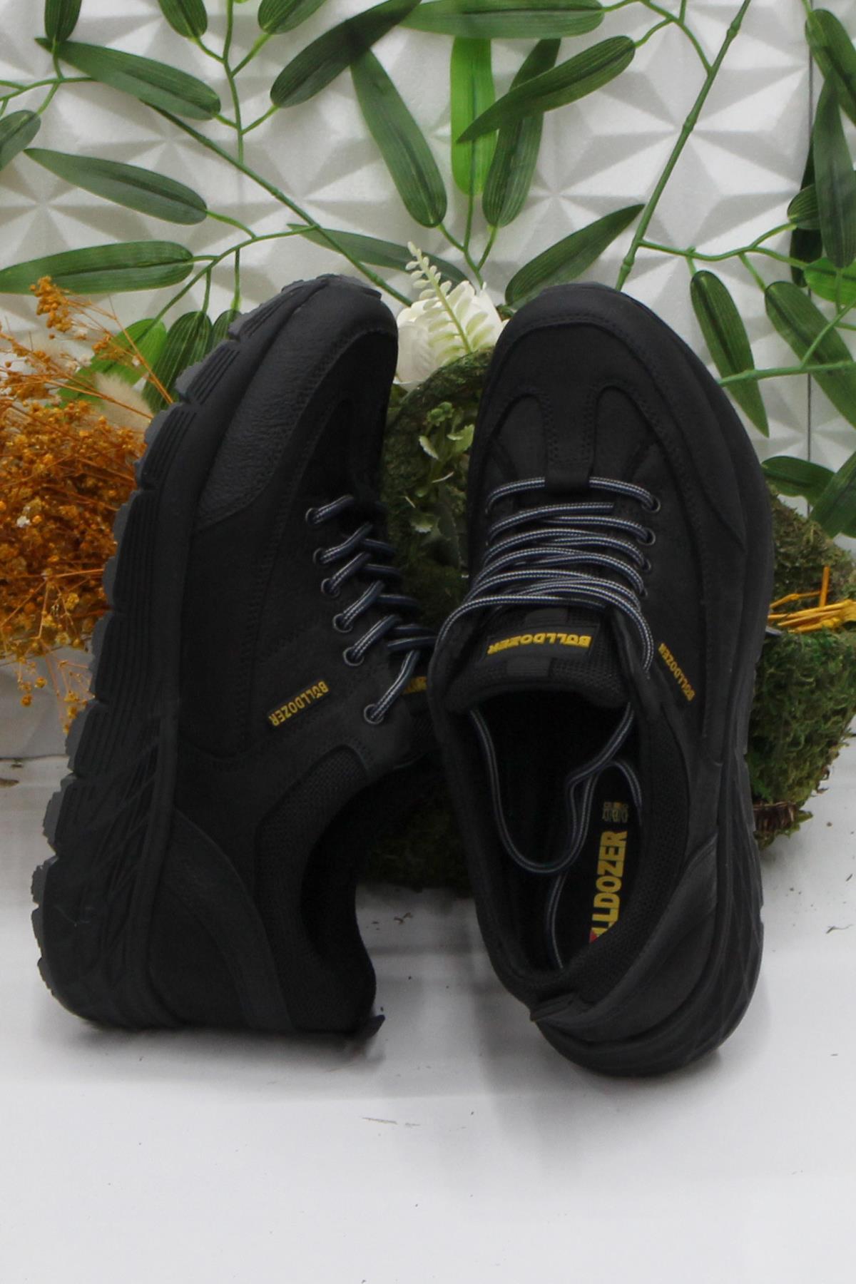 250069 Siyah Nubuk Orijinal Ürün Kauçuk Taban Erkek Ayakkabı - Görsel 5