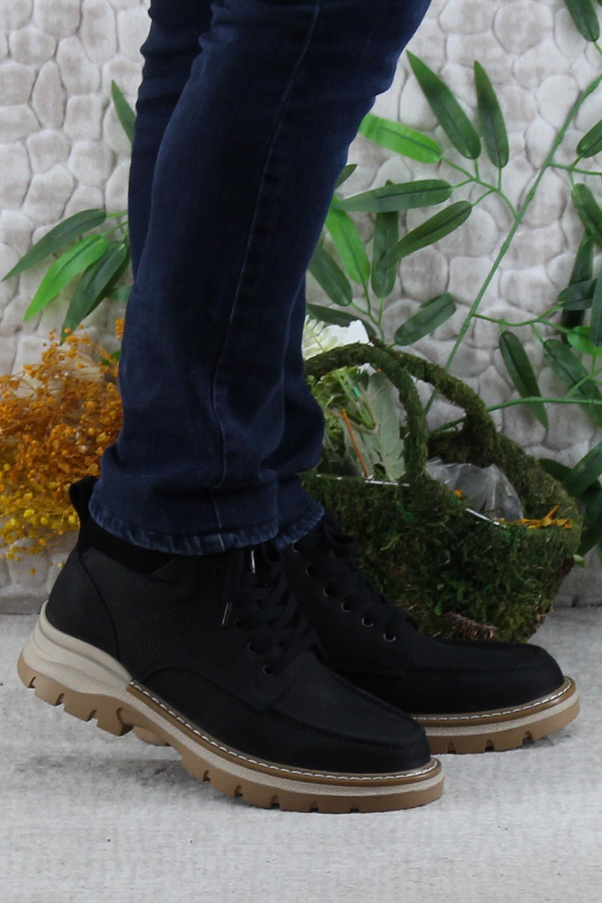 250015 Rahat Orijinal Ürün Nubuk Hakiki Deri Erkek Bot - Görsel 2