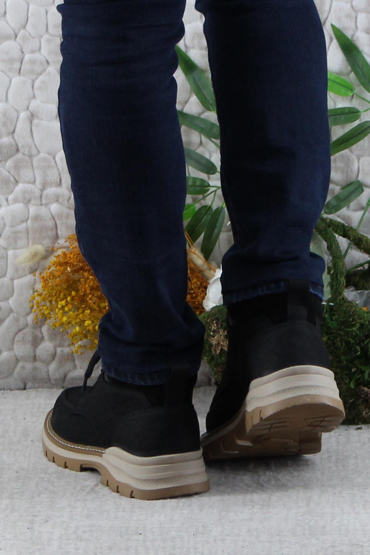 250015 Rahat Orijinal Ürün Nubuk Hakiki Deri Erkek Bot - Görsel 5