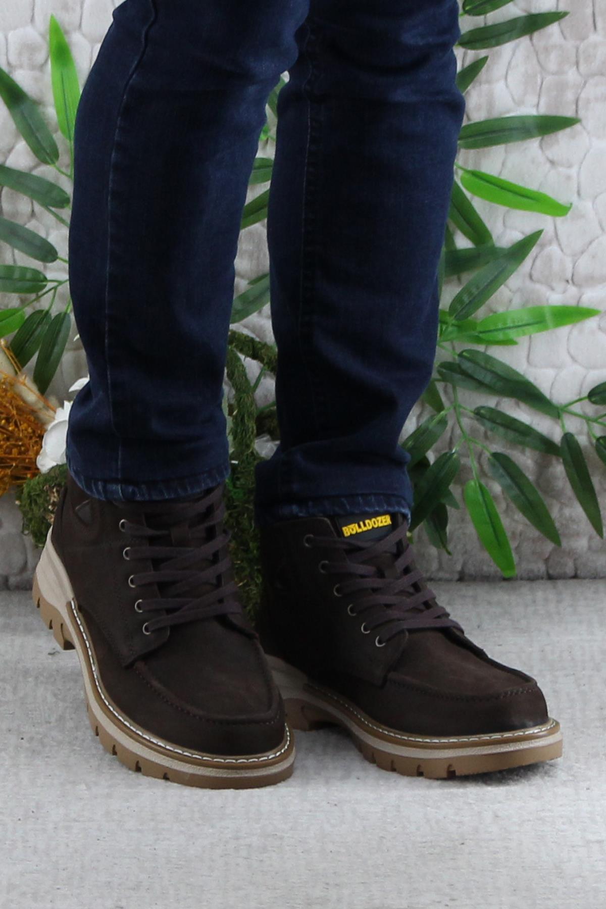 250015 Rahat Orijinal Ürün Nubuk Hakiki Deri Erkek Bot - Görsel 3